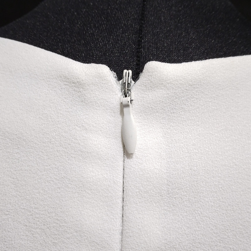 Robe blanche, Zara  - Vue 4 - 