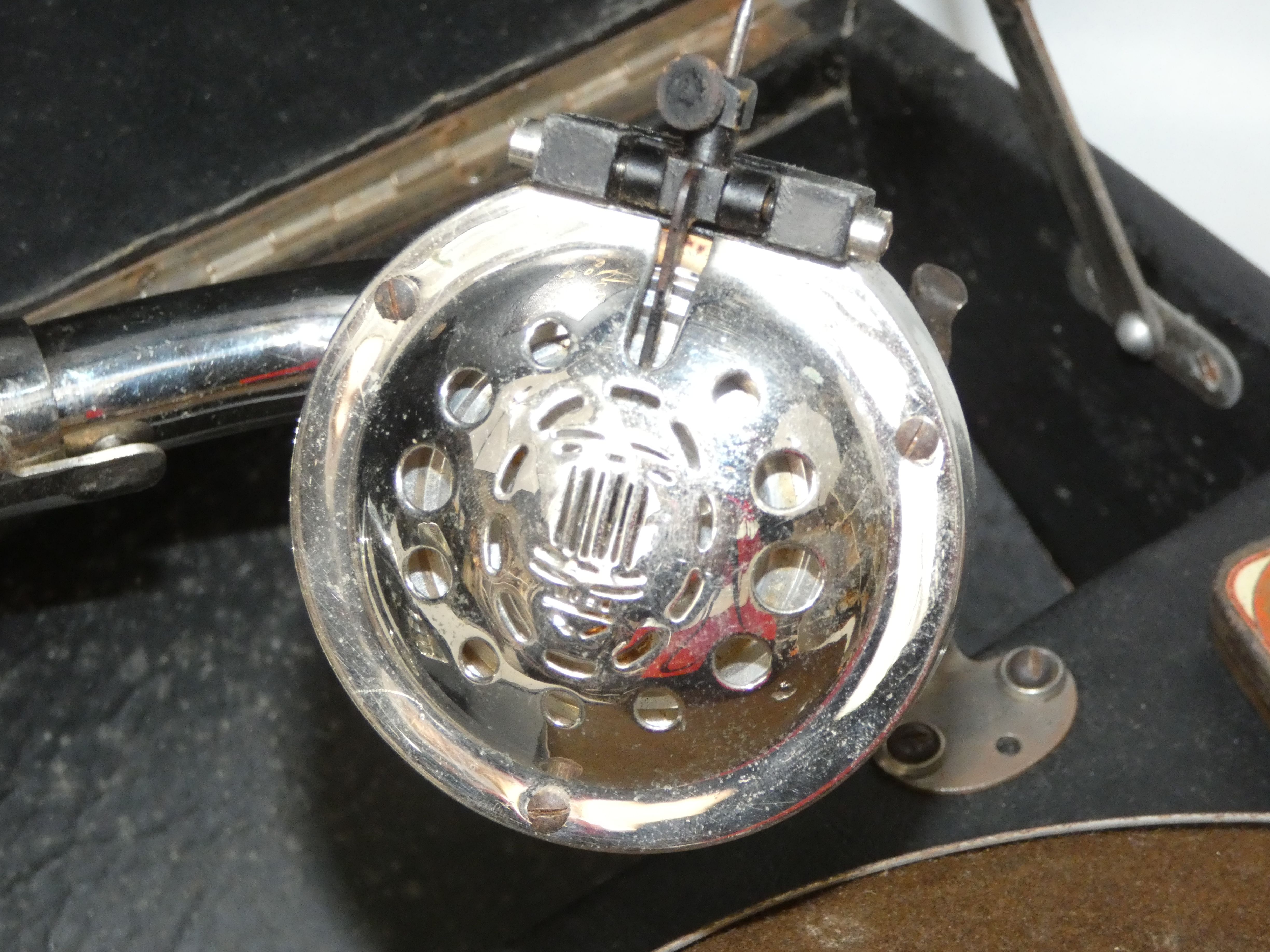 Gramophone "Golf" sous licence ODEON début du 20è siècle. - État correct - Photo 6