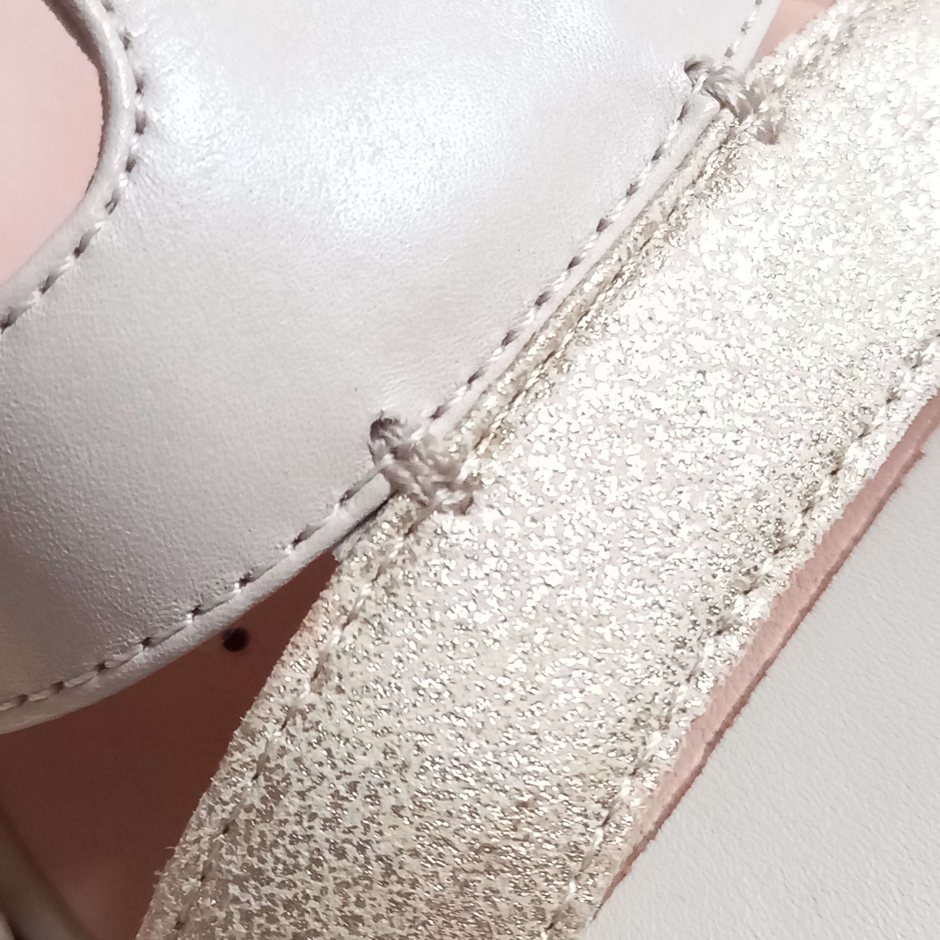 Sandale femme à talon beige Géox Pointure 40 - Photo 5