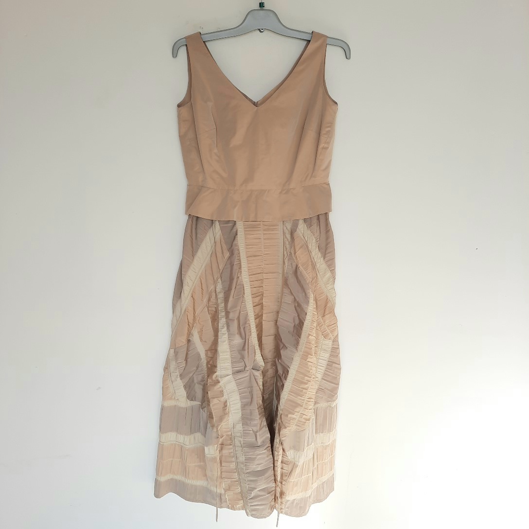 Robe chic tissu soyeux HUG AN CO T 42  - Vue 2 - 