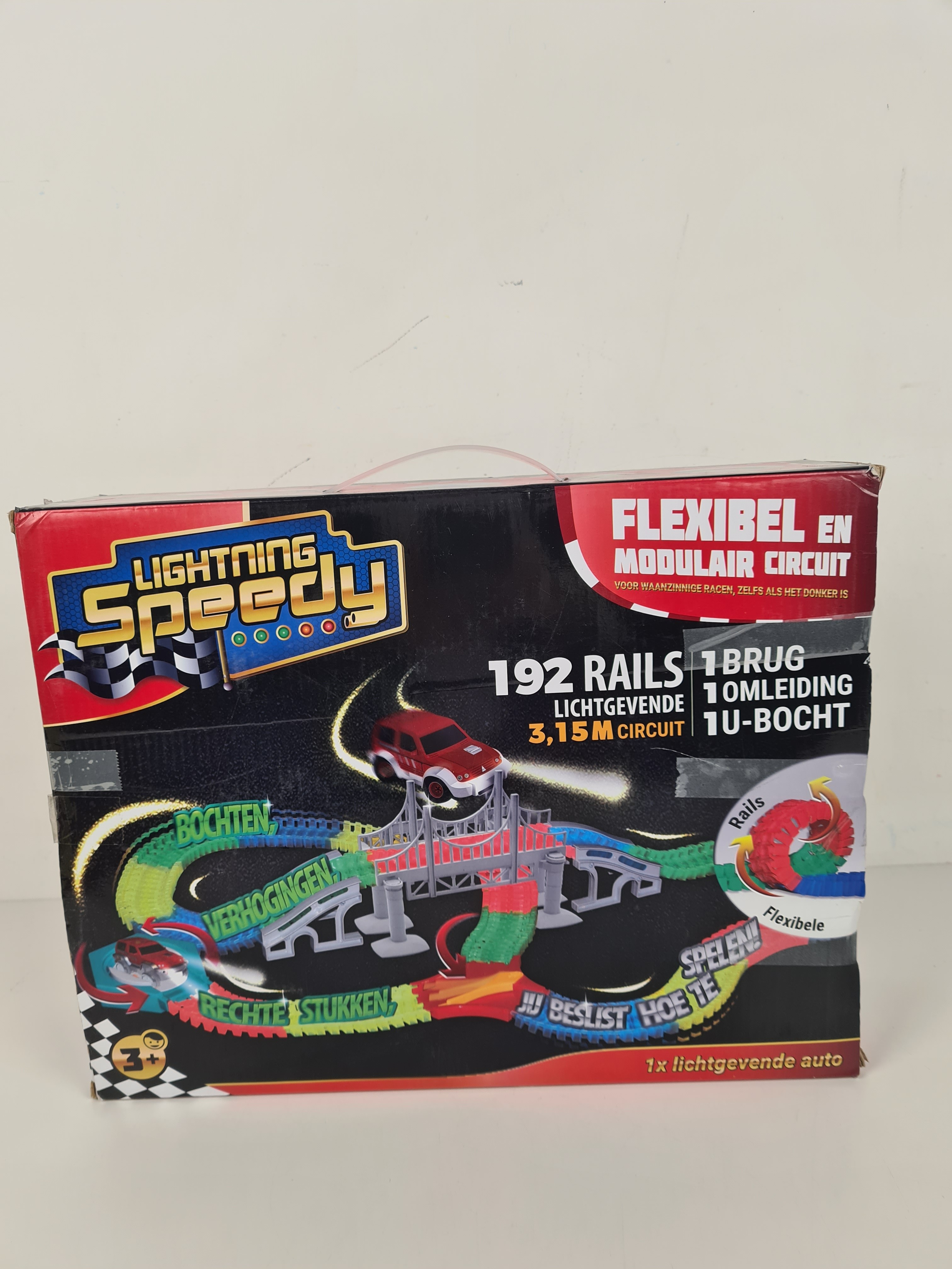 Circuit flexible et modulable - Lightning speedy- 3ans+ Bon état - Vue 2 - 