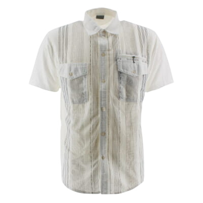 Chemise blanche imprimée rayures - Homme - Max Men - Taille L Comme neuf -  reconditionné disponible sur Label Emmaüs