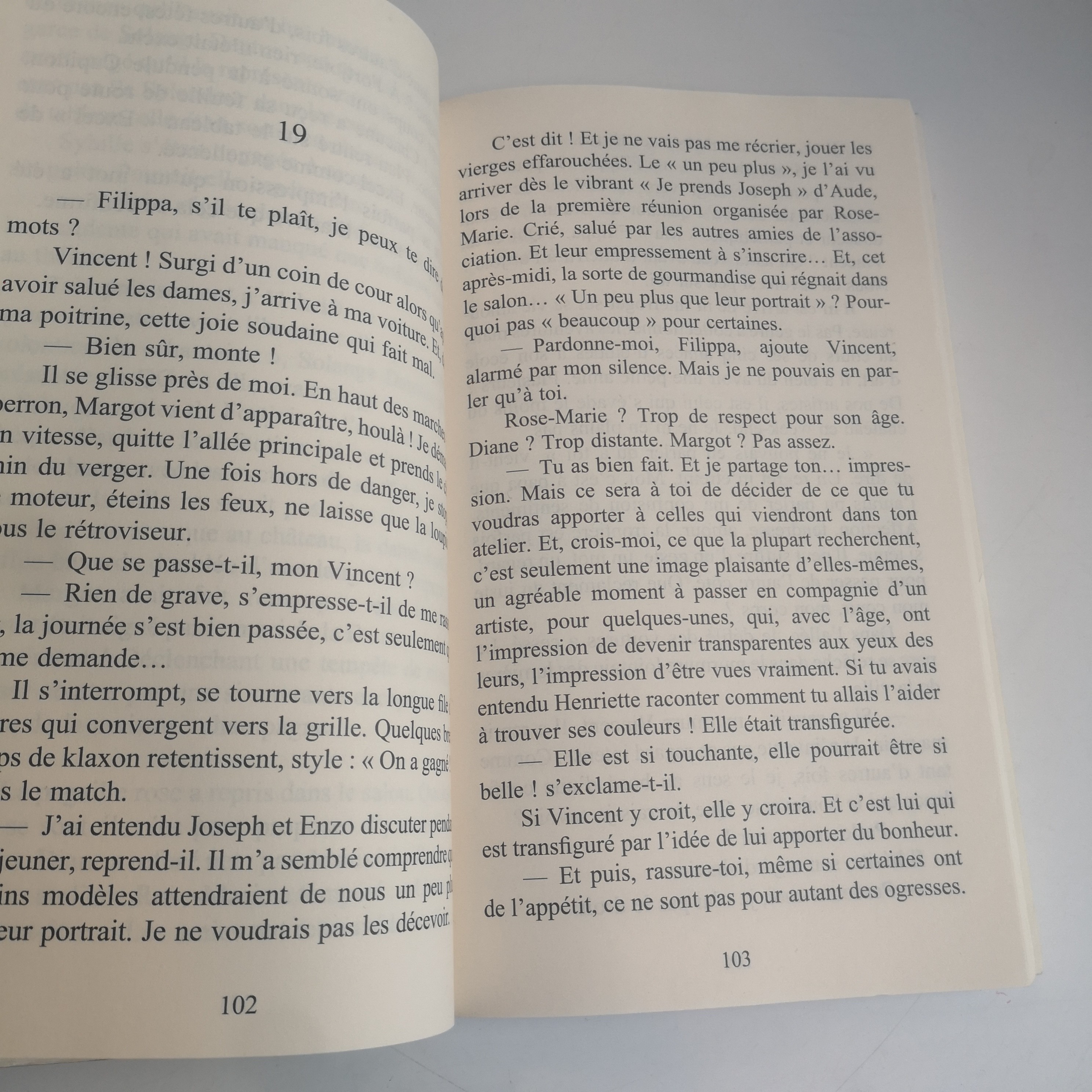 Au plaisir d'aimer [édition en GROS CARACTERES] - Janine Boissard - Photo 2