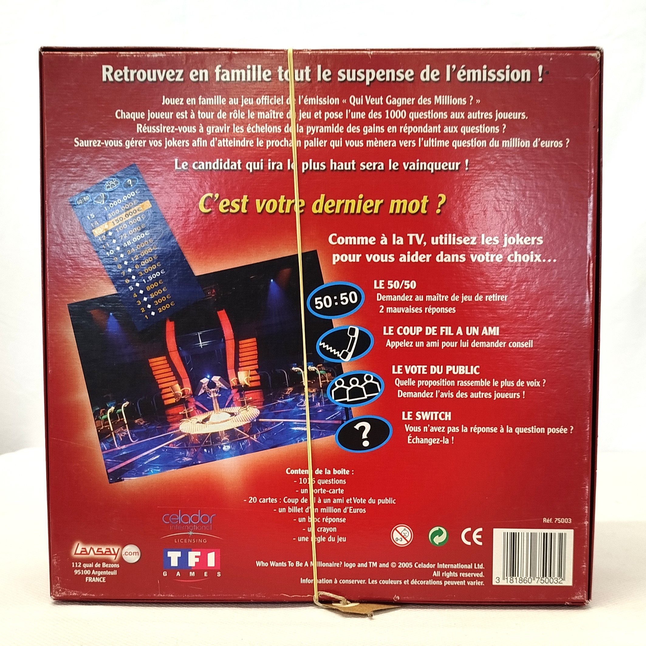 Qui veut gagner des millions - Edition Famille 2 à 5 joueurs ou en équipe - Lansay - Bon état - Photo 4