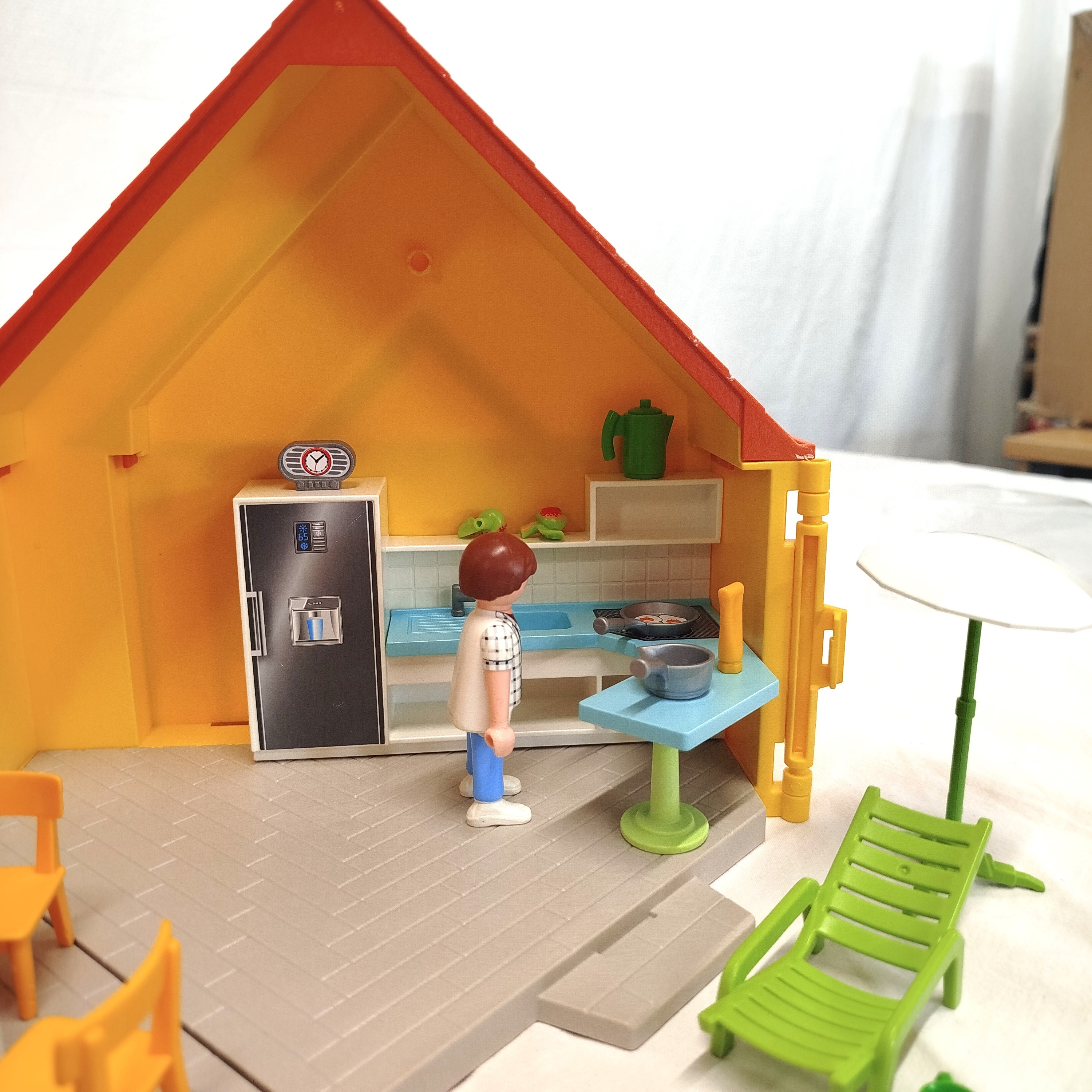 Playmobil - 6020 - Maison de Vacances articulée Bon état - Vue 4 - 