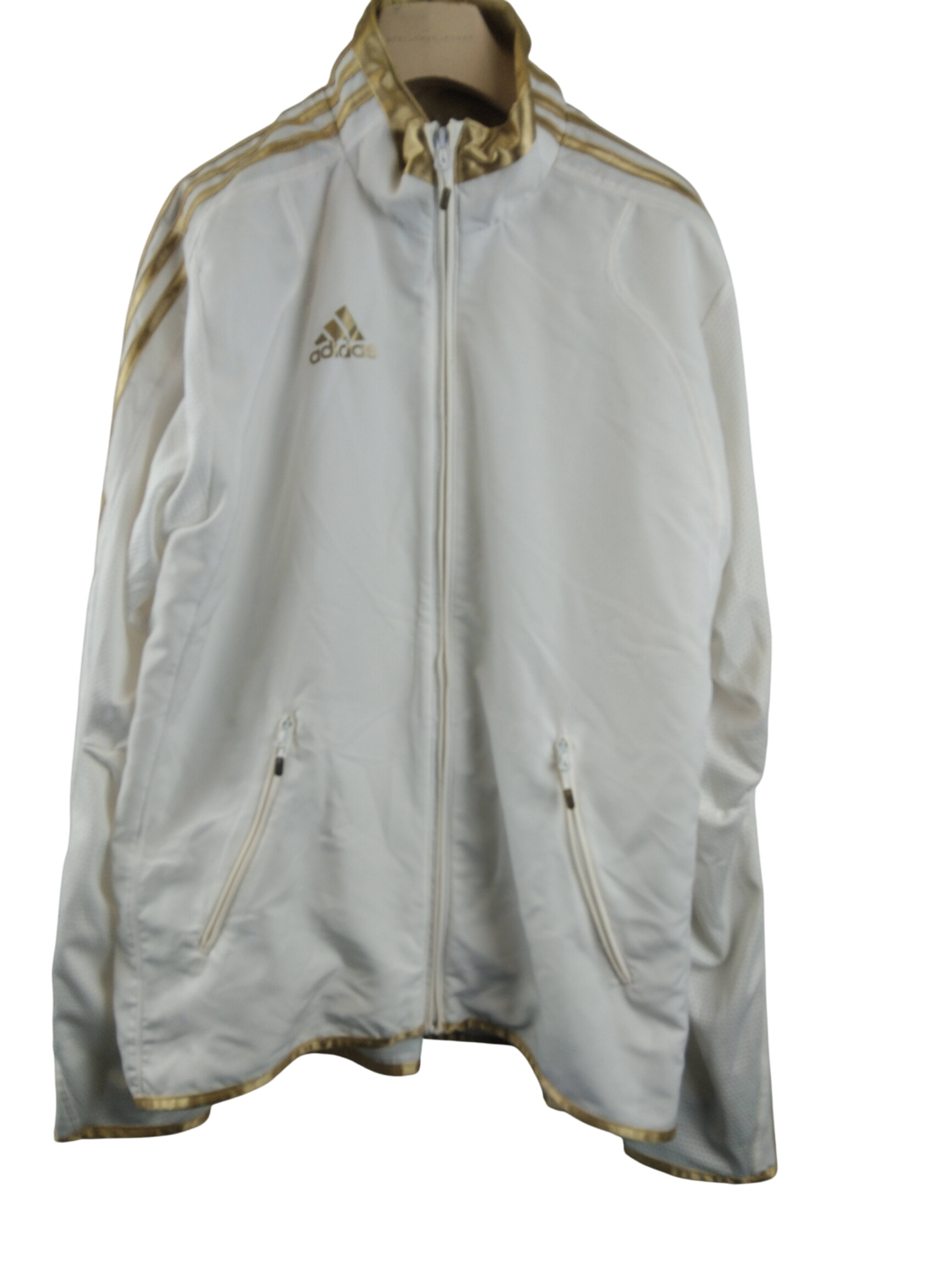 Veste de sport blanche - Adidas - L/XL - Photo 0