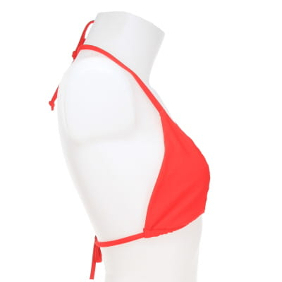 Haut de maillot de bain rouge - femme - taille L - Photo 2