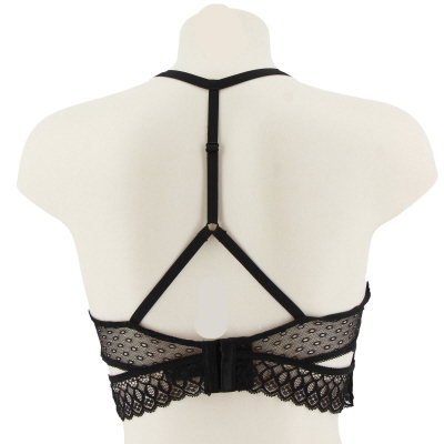 Soutien gorge noir avec armatures - Undiz - 95B - Photo 1