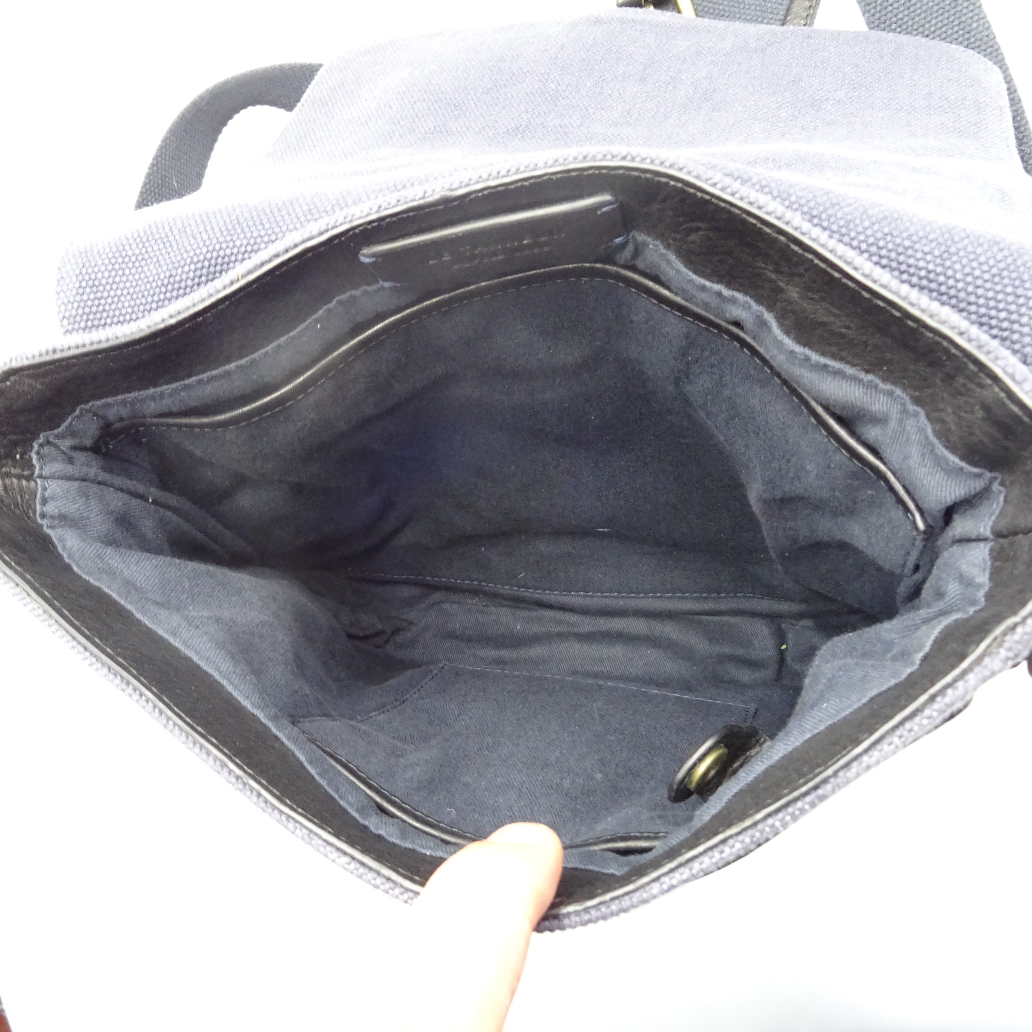 Sac à bandoulière en cuir LE TANNEUR - Photo 3