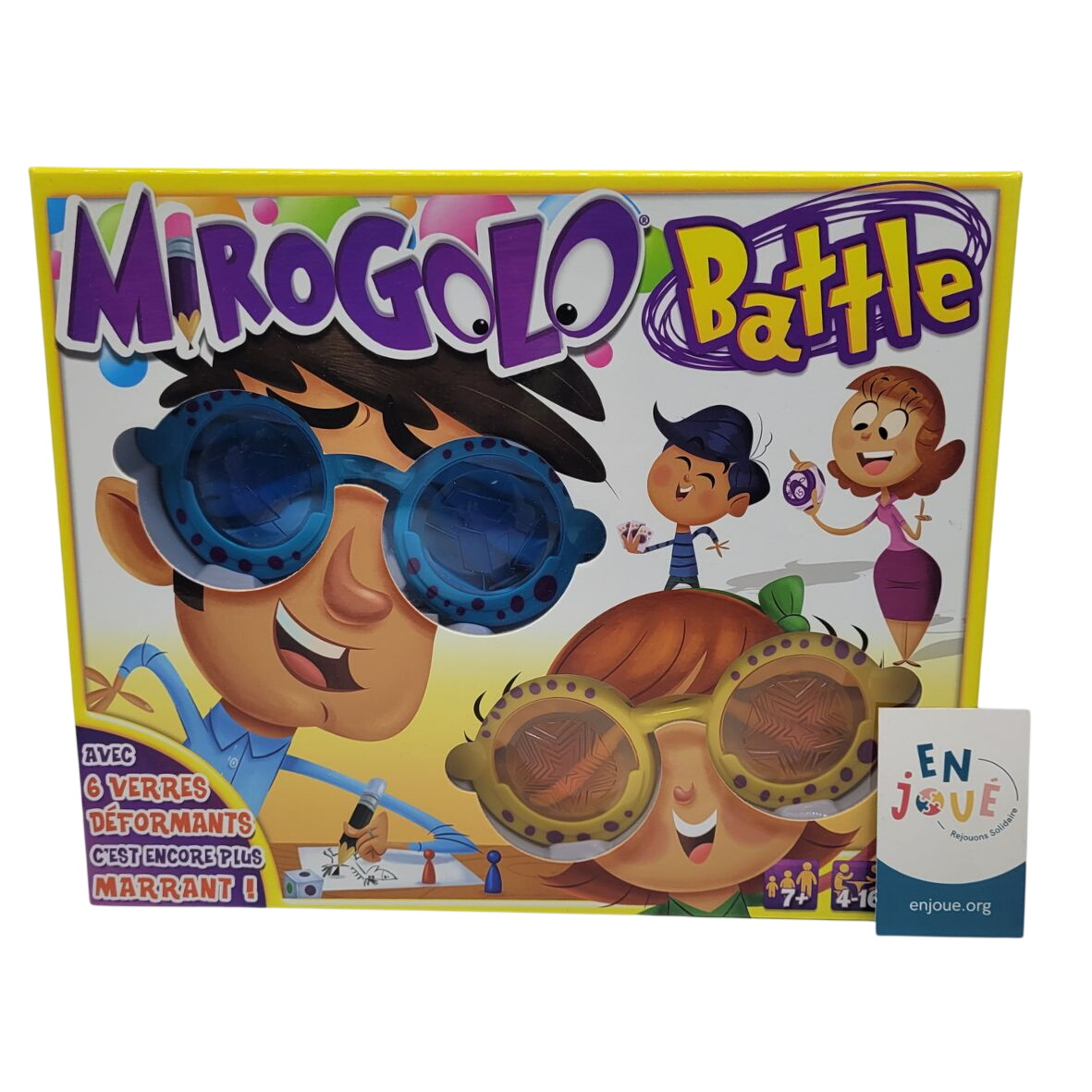 Acheter Jeu de société - Mirogolo Battle - Goliath - À partir de 7 ans. Très bon état - 15,00 € Jeu de société - Mirogolo Battle - Goliath - À partir de 7 ans. Très bon état - reconditionné disponible sur Label Emmaüs
