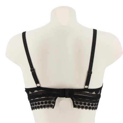 Soutien gorge noir avec armatures - 95C - Photo 1
