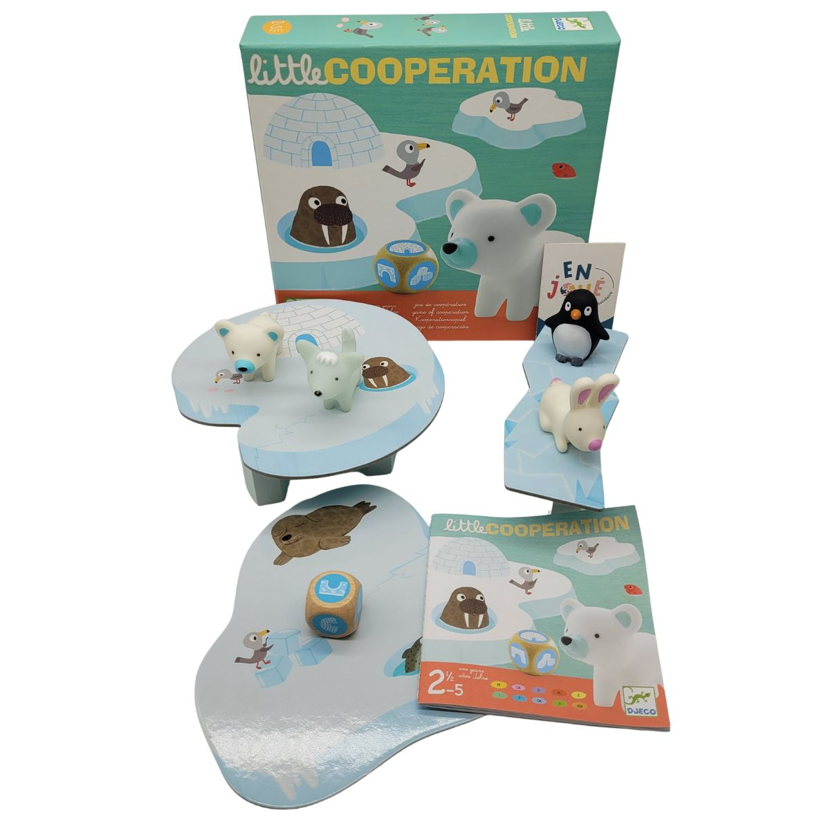 Voir photo 4 de Jeux de société - Little Coopération - Djeco - Dès 2 ans. Jeux de société - Little Coopération - Djeco - Dès 2 ans. - Vue 4 -