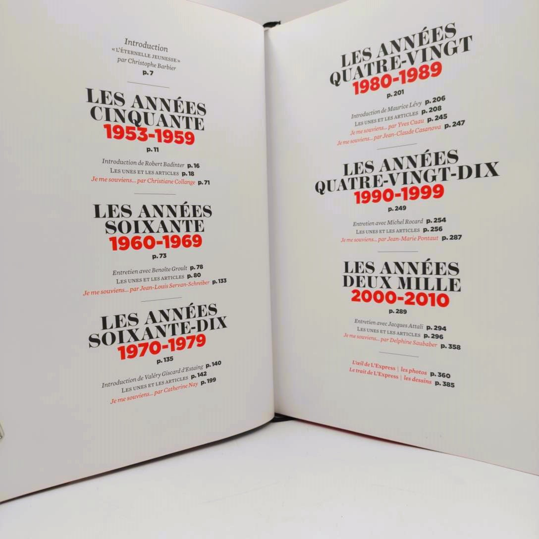 L'Express. 60 ans à la Une. Editions de la Martinière. Collectif. 2011 - Photo 4