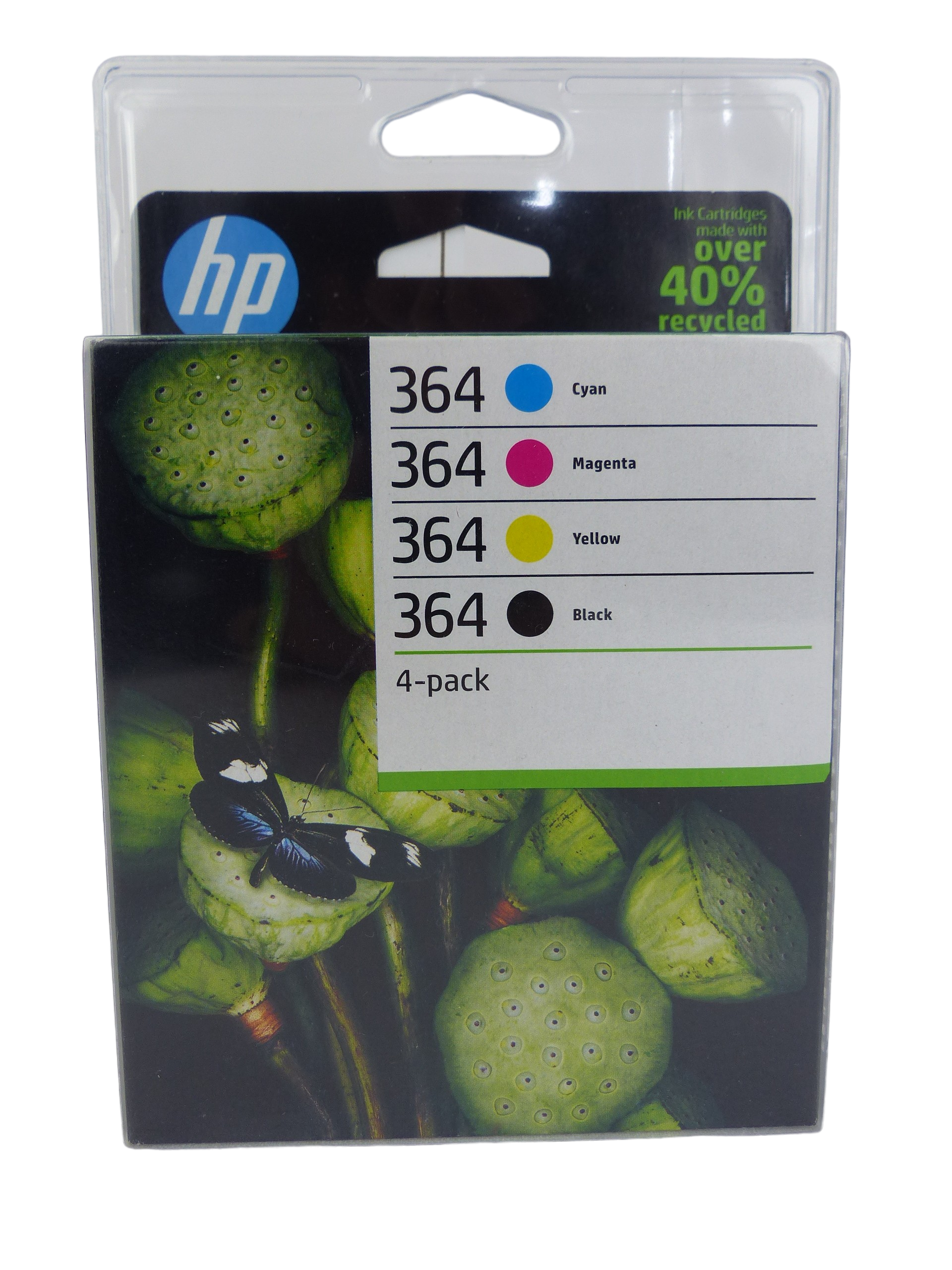 HP 364 pack de 4 cartouches d'encre noir/cyan/magenta/jaune authentiques - Comme neuf sur Label Emmaüs