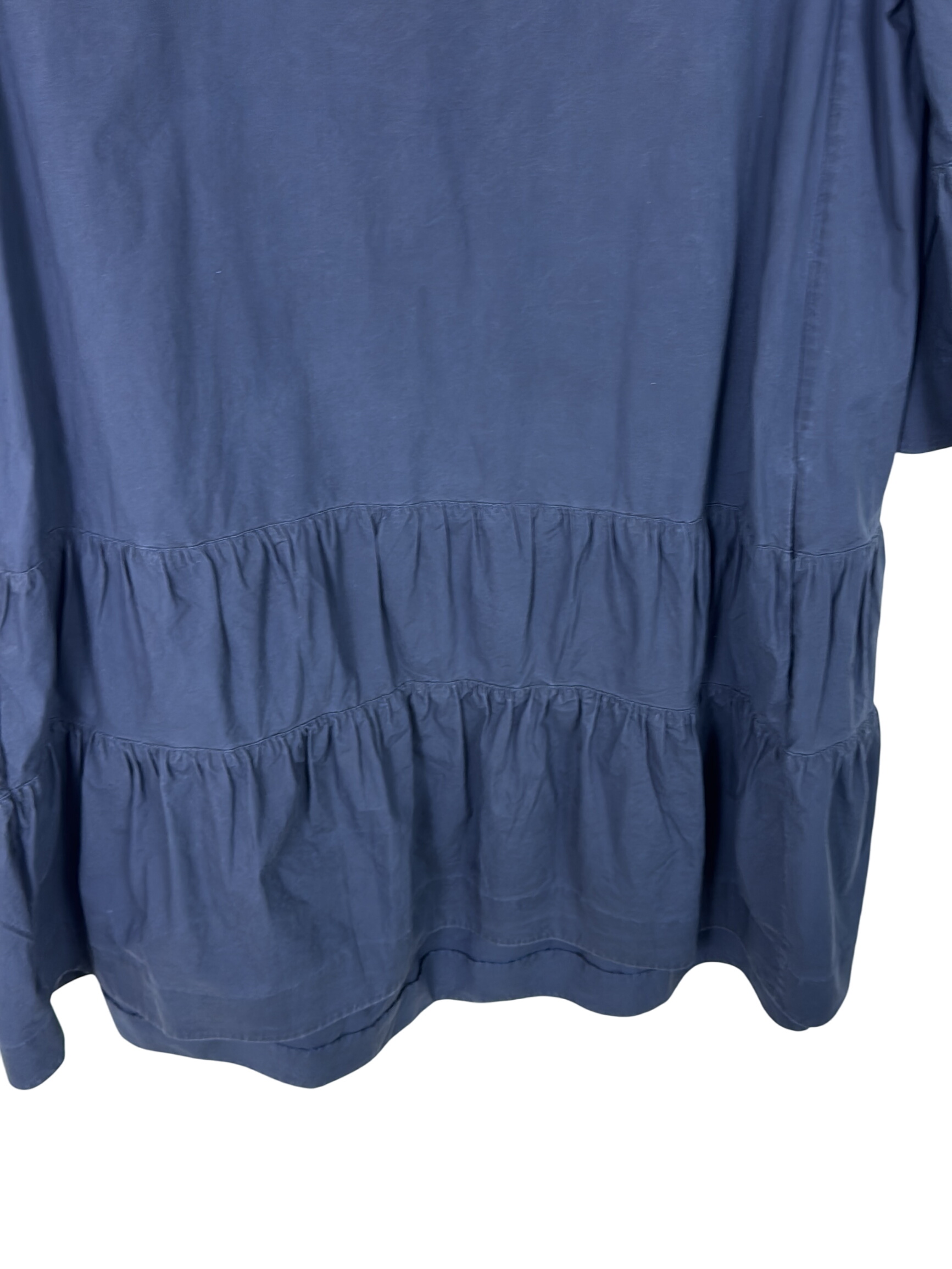 Robe trapèze Cos bleu marine volants manches longues M 💙 Très bon état - Vue 2 - 