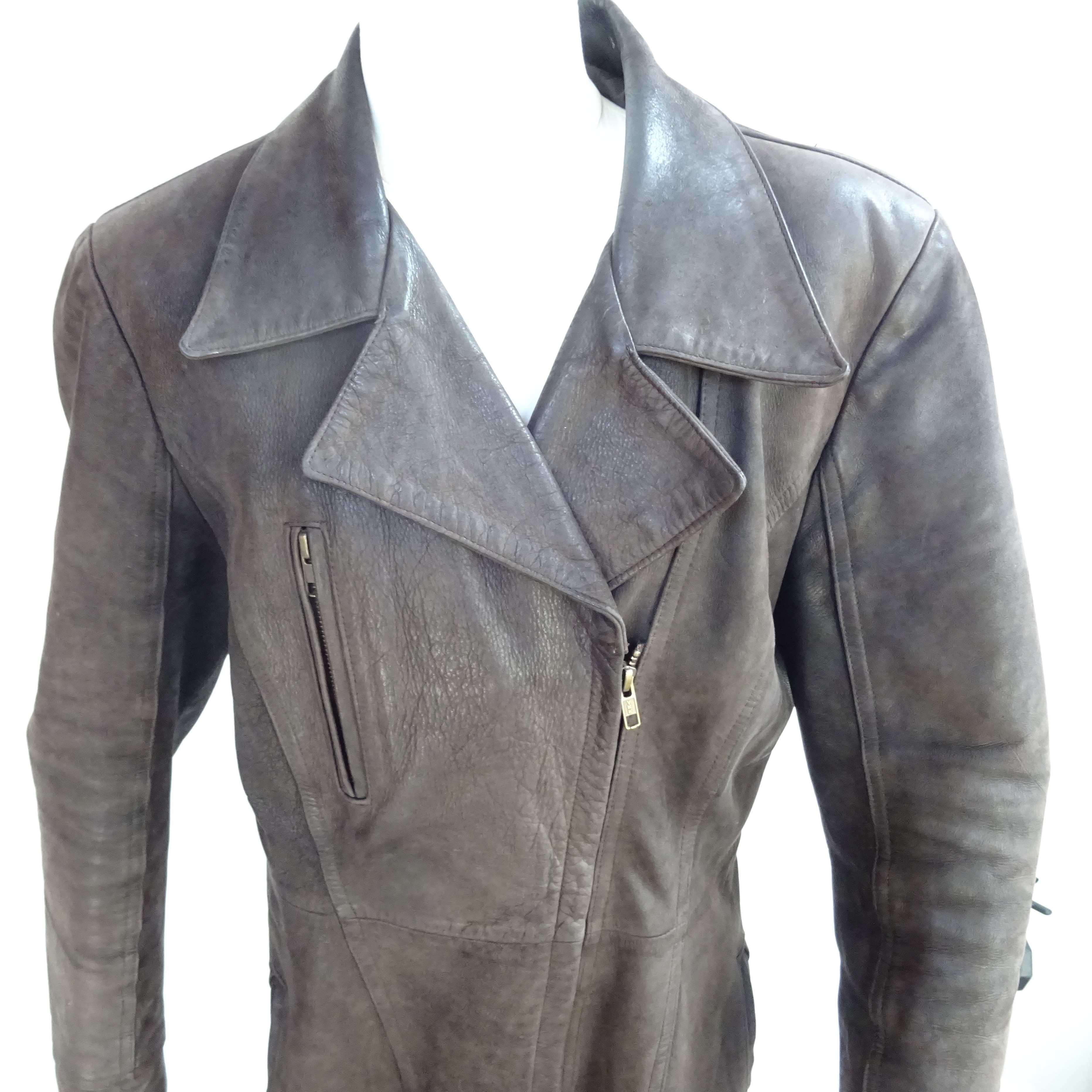 Voir photo 3 de Blouson en cuir taille 2 xl DRS Dreamers Blouson en cuir taille 2 xl DRS Dreamers Bon état - Vue 3 -
