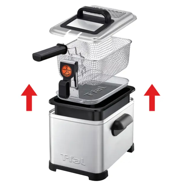 Voir photo 3 de Friteuse classique Tefal FILTRA PRO FR516110R Friteuse classique Tefal FILTRA PRO FR516110R - Vue 3 -