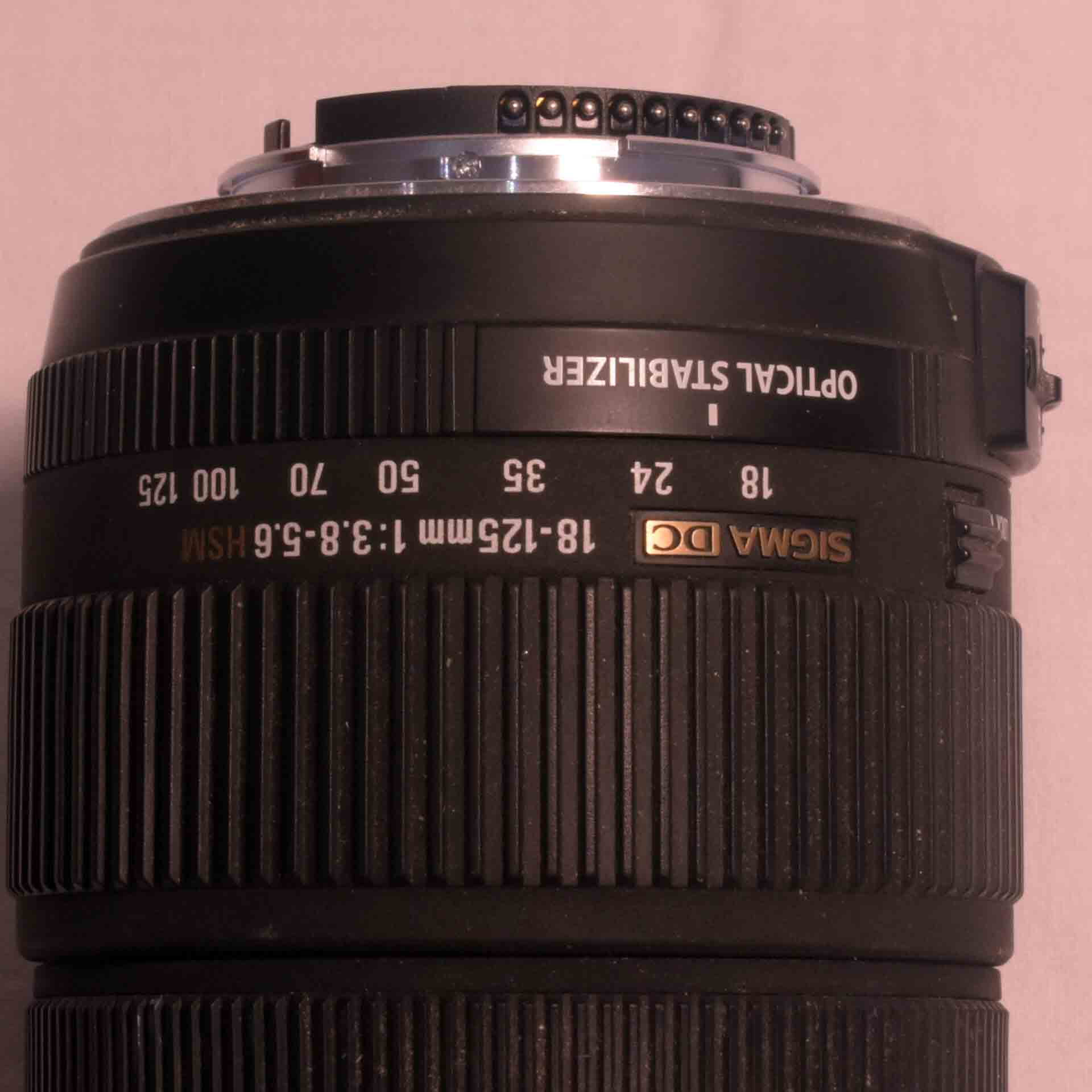 Sigma™ 18-125 mm f/3.8-5.6 - Objectif Photo Numérique Monture Nikon™ - Bon état - Photo 6