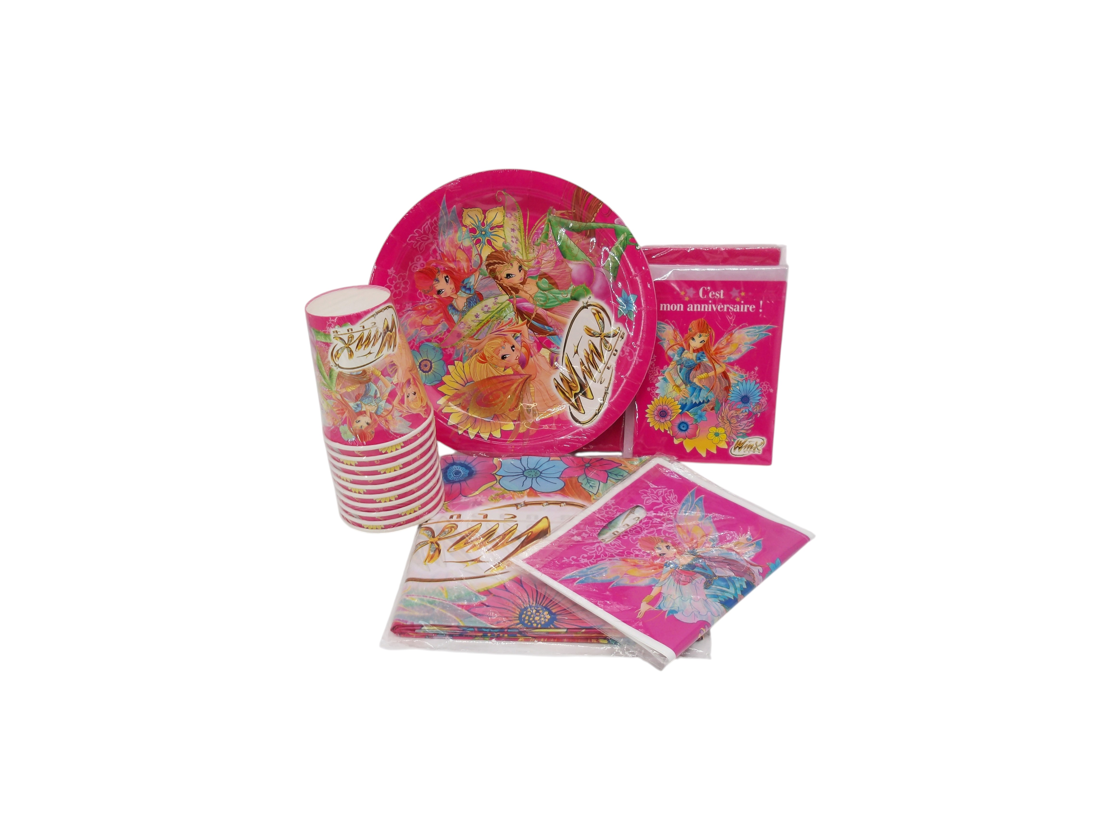 Voir photo 3 de Mon kit anniversaire - Winx Club Mon kit anniversaire - Winx Club Comme neuf - Vue 3 -