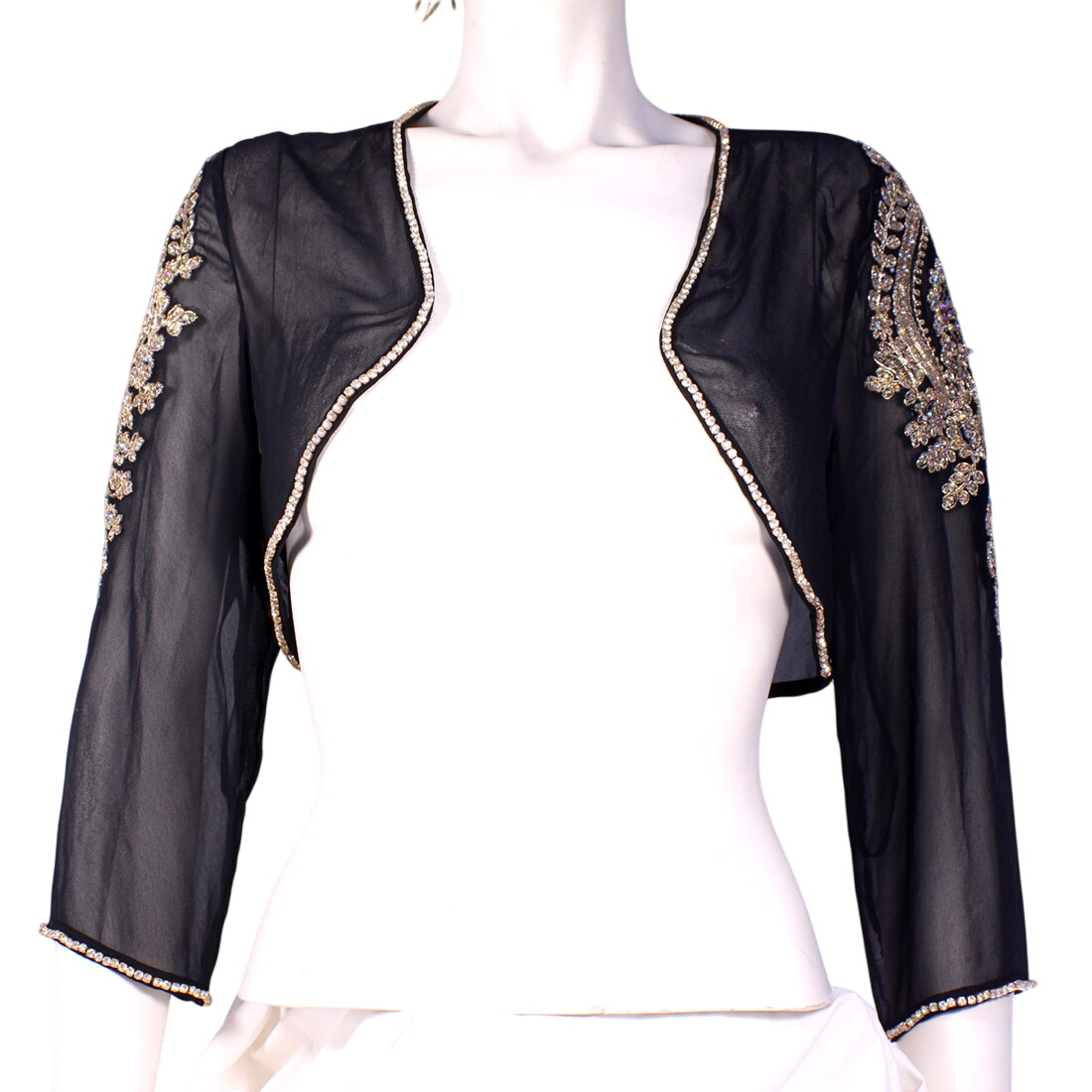Acheter Bolero brodé, taille S Bon état - 22,00 € Bolero brodé, taille S Bon état - reconditionné disponible sur Label Emmaüs