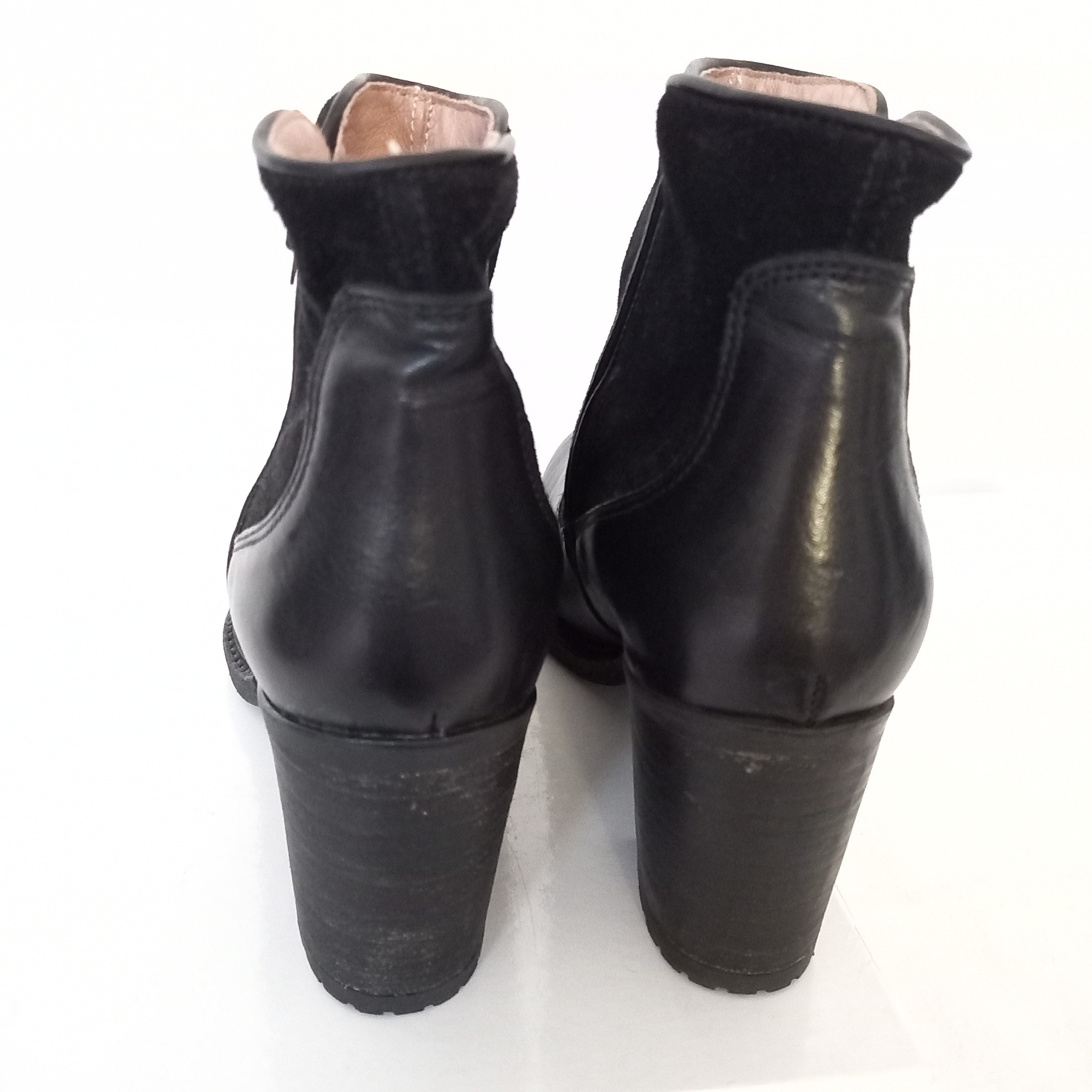 Bottines noires à talons- Palladium- P:41 - Photo 1