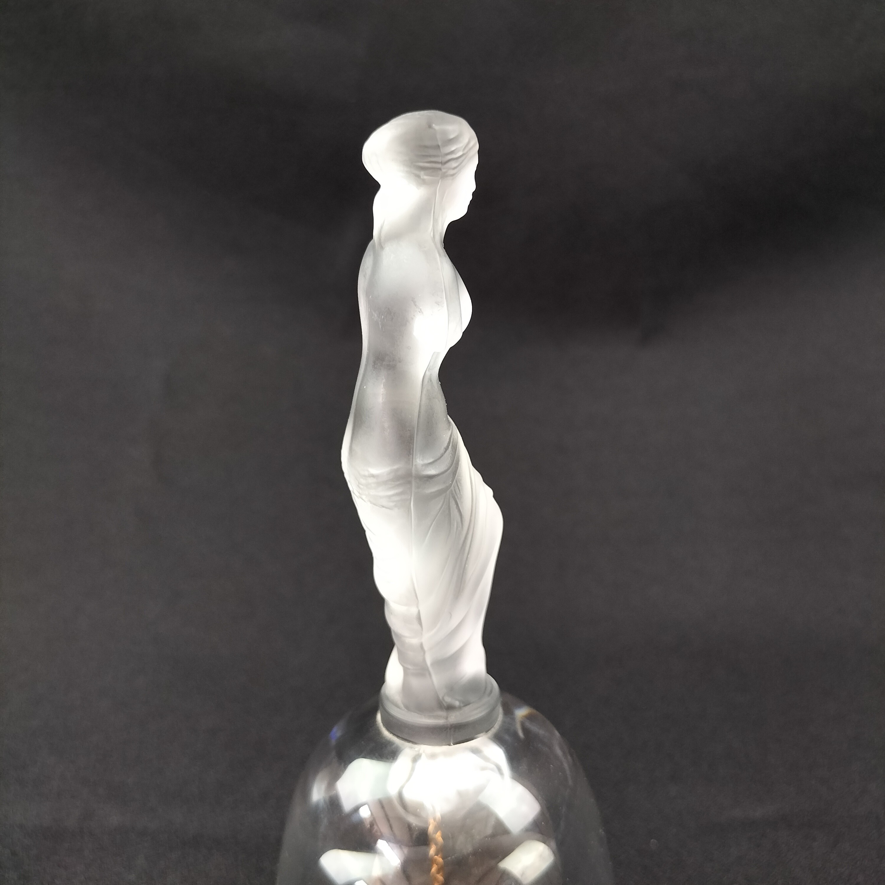 🔔 Cloche en verre avec poignée Vénus de Milo - Photo 5