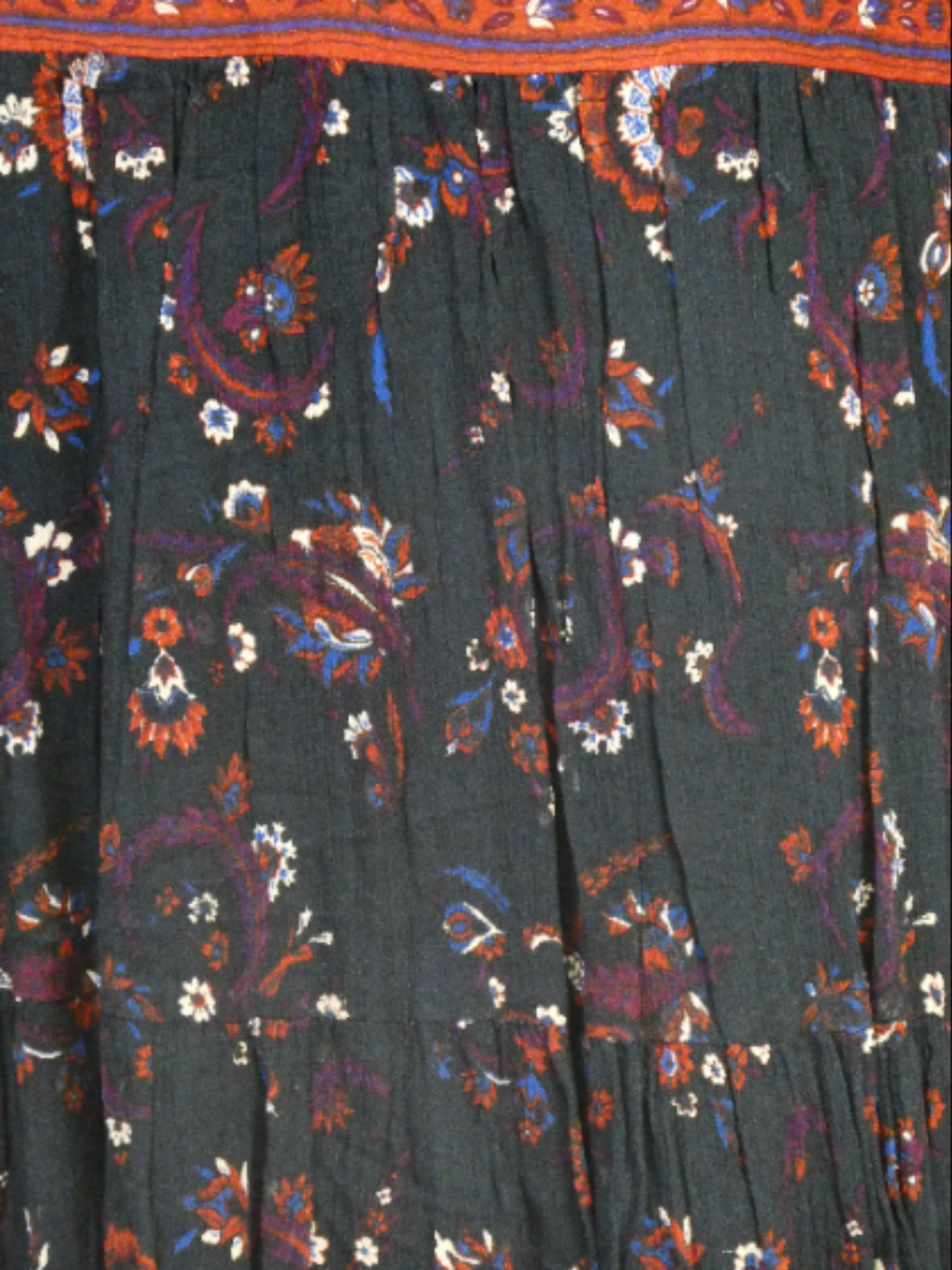 Ba&sh - Robe verte motif fleurs multicolores - T2 - Photo 11