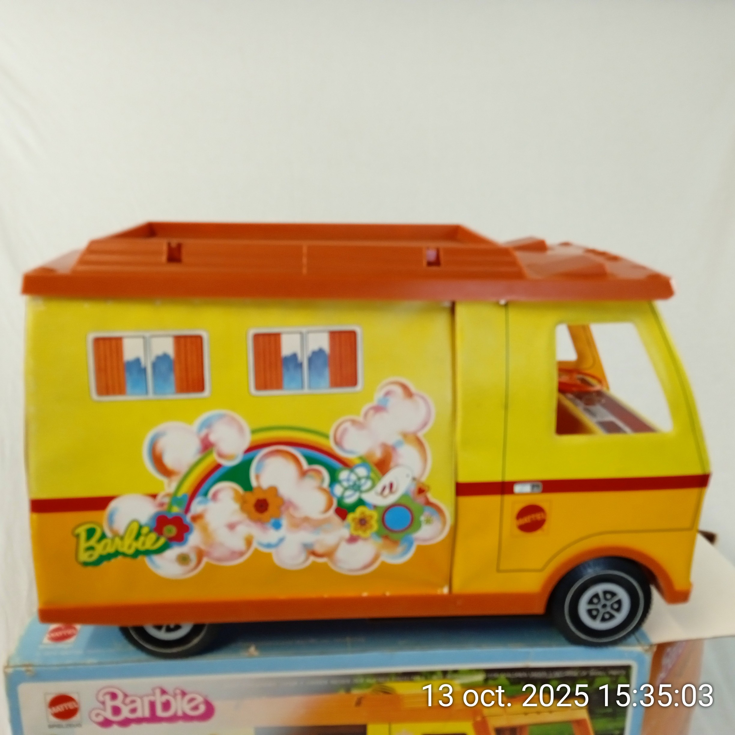 Barbie Camping-car 1970 CAMPER Mattel Bon état - Vue 6 - 