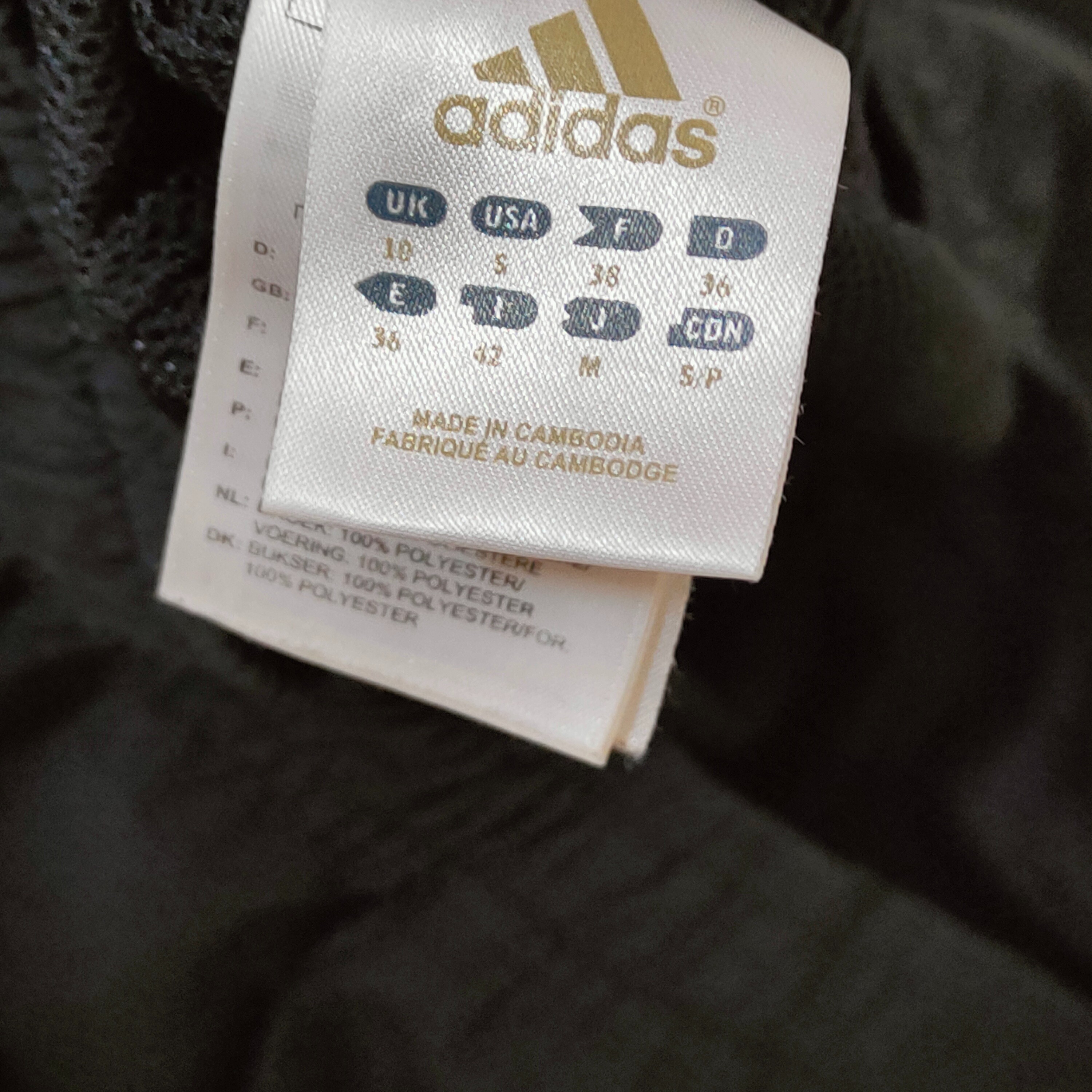 Pantalon Adidas noir et blanc - T38 - Photo 4