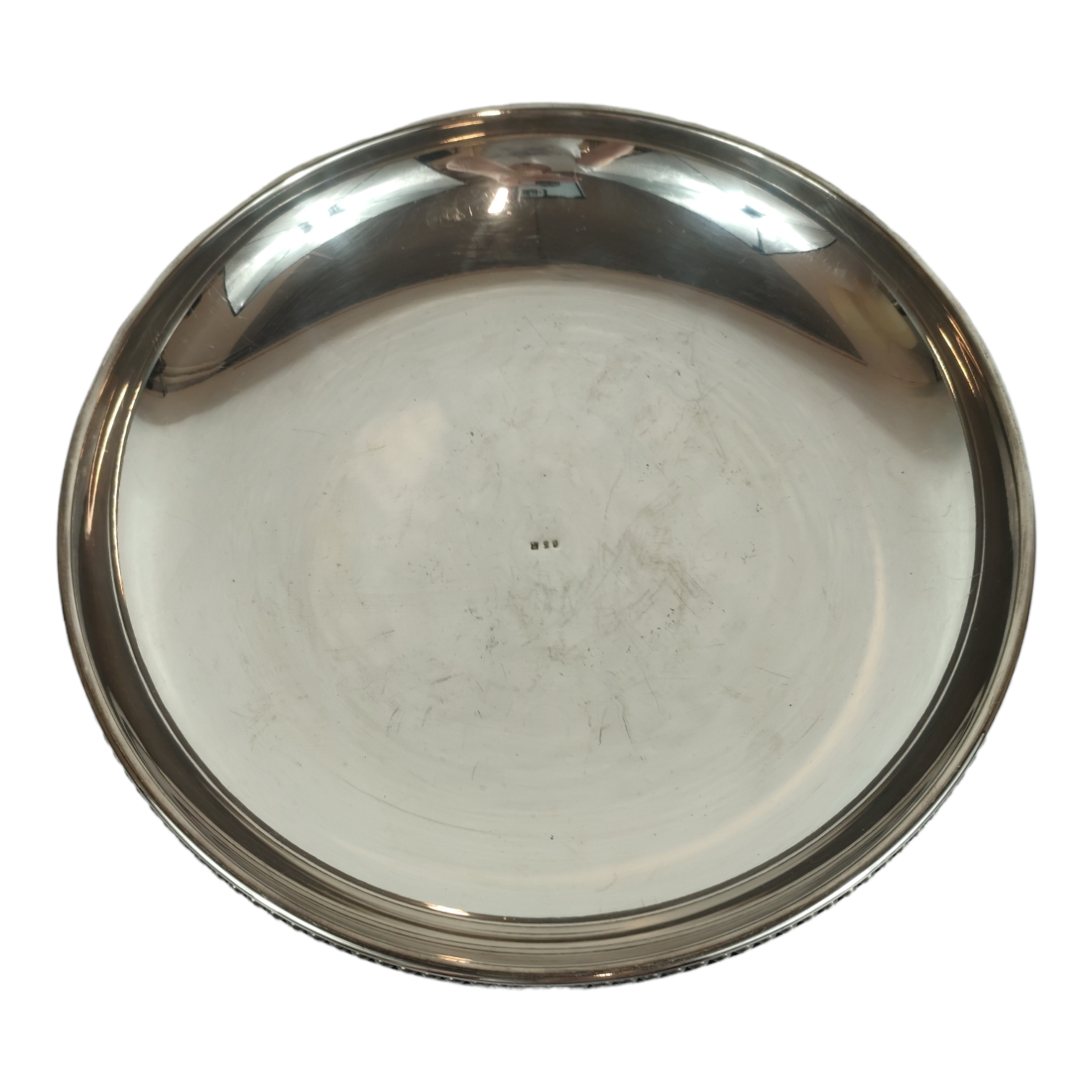 Compotier en métal argenté - poinçon MD II et poinçon 25 Bon état - Vue 3 - 