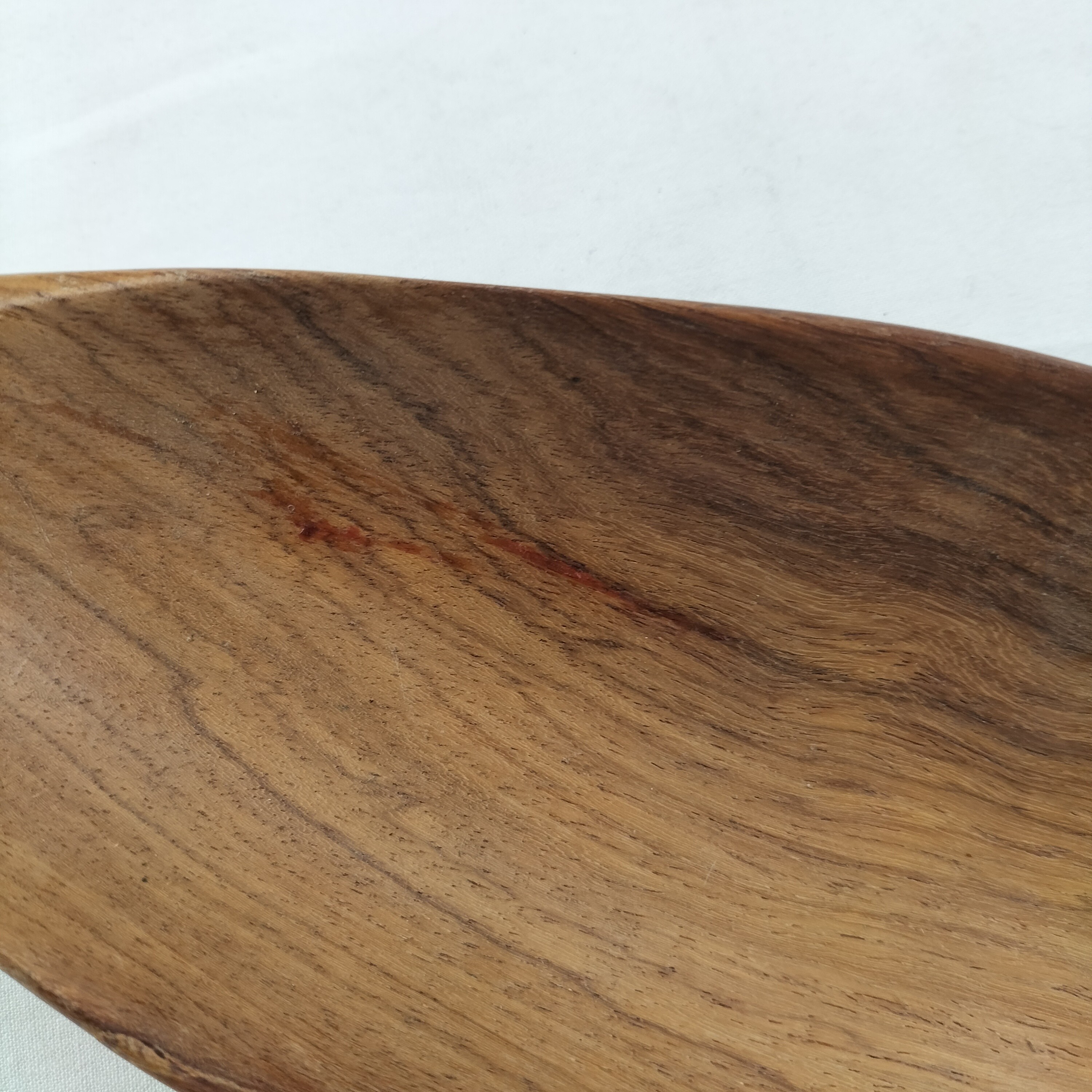 Vide poche en bois en forme de pirogue - Photo 3