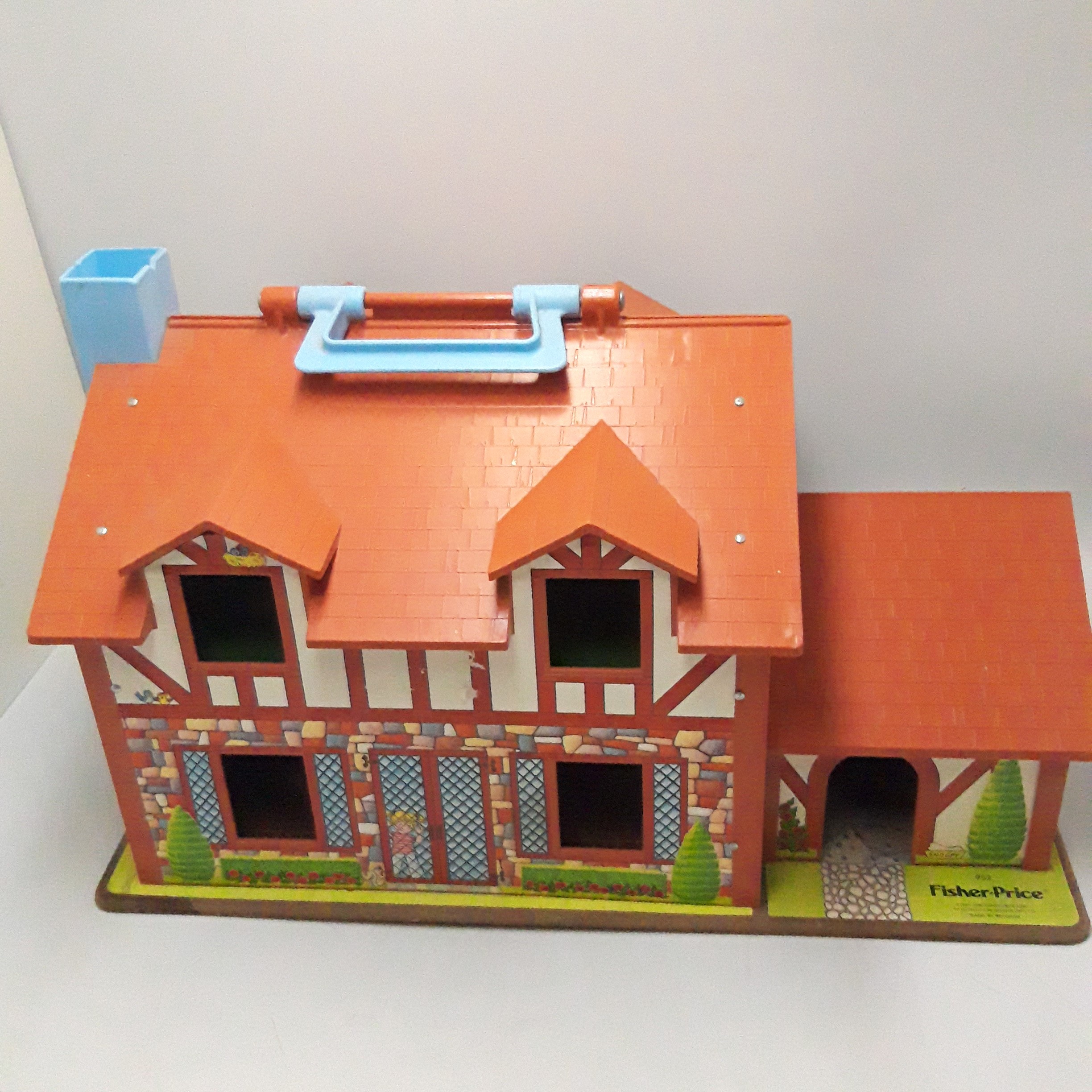 Maison Familiale Fisher-Price Vintage n°952 – Années 1970/1980 Bon état - Vue 5 - 