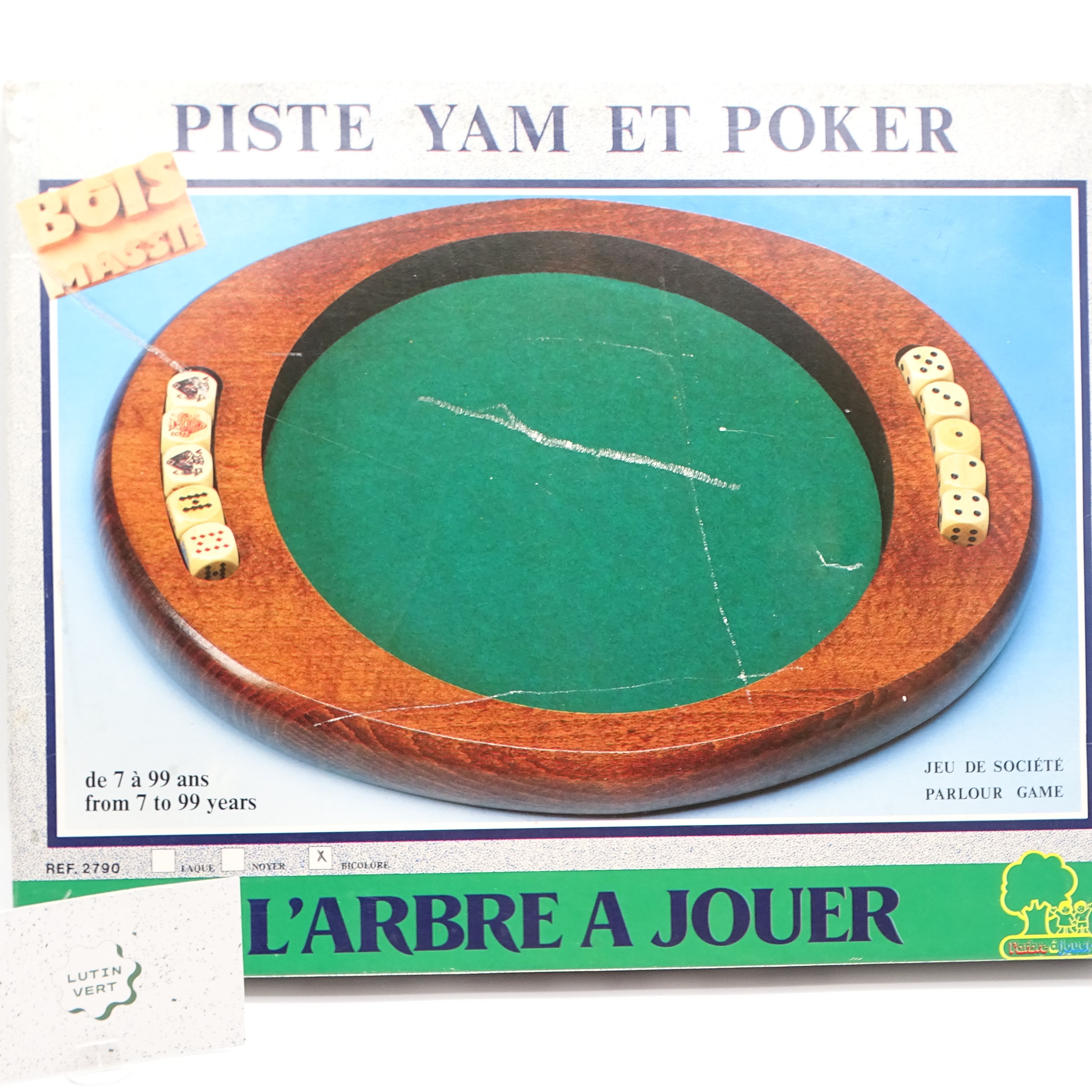 Voir photo 3 de Piste Yam et Poker L’ARBRE A JOUER - Dès 7 ans | Ref 14623 Piste Yam et Poker L’ARBRE A JOUER - Dès 7 ans | Ref 14623 Très bon état - Vue 3 -