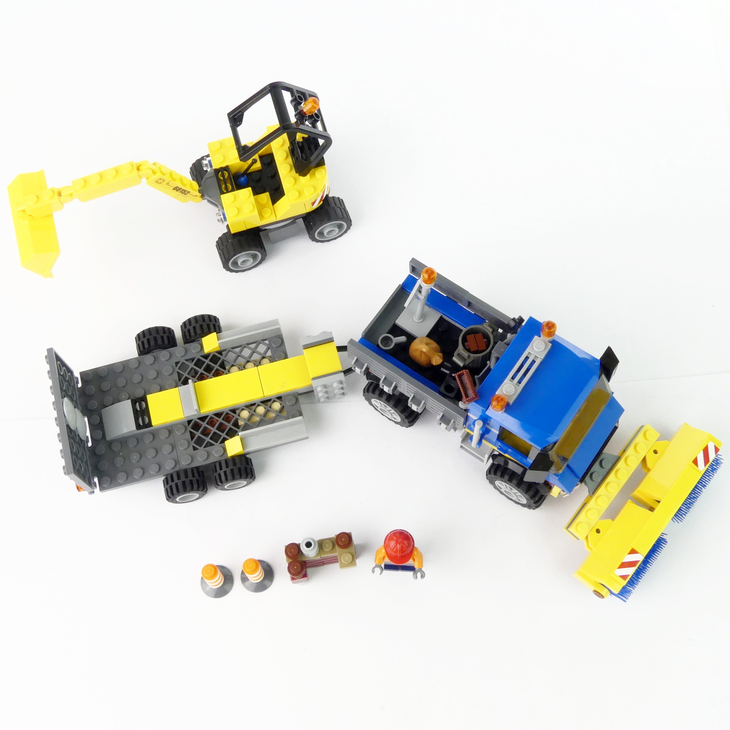 Lego City n°60152 : Le déblayage du chantier Bon état - Vue 2 - 
