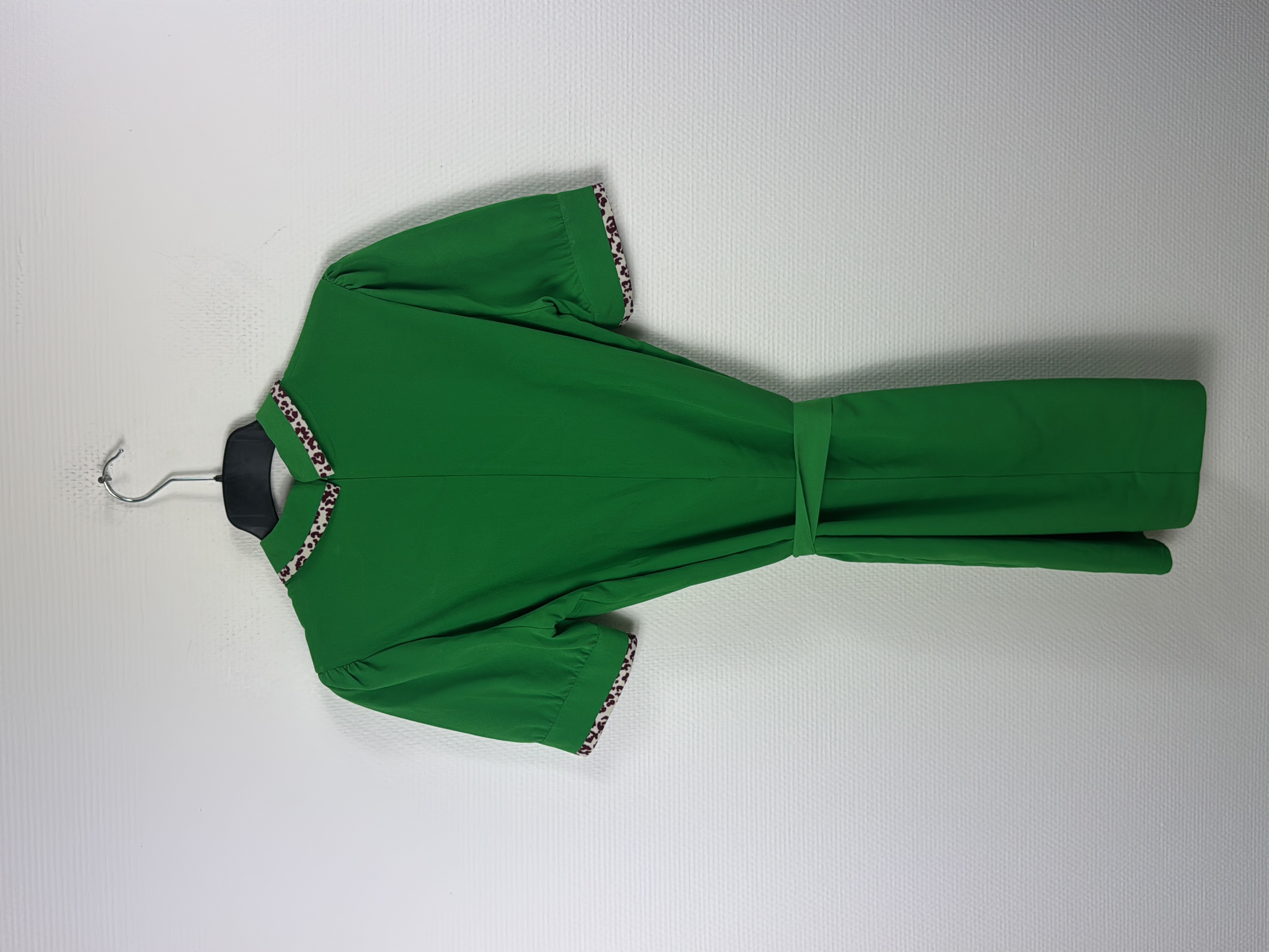 Robe verte Essentiel antwerp 💚 Léopard ceinture S - Photo 5