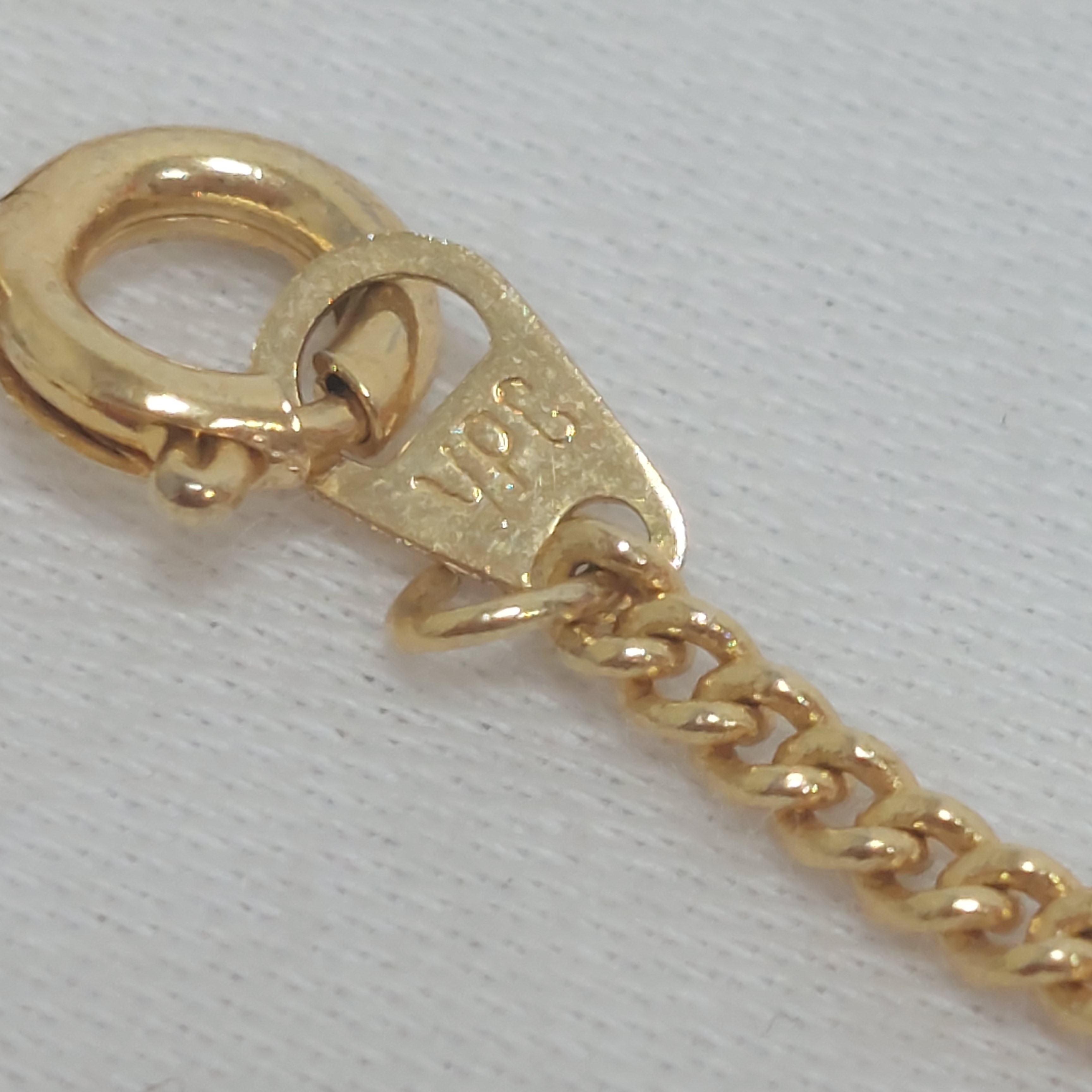 Ancien Pendentif Médaille Vierge Marie émaillée - Plaqué Or - Baptême - Petit Format