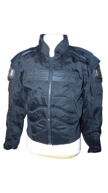 Acheter Veste de moto homme ICON TIMAX TITANIUM Taille L - 50,00 € Veste de moto homme ICON TIMAX TITANIUM Taille L - reconditionné disponible sur Label Emmaüs