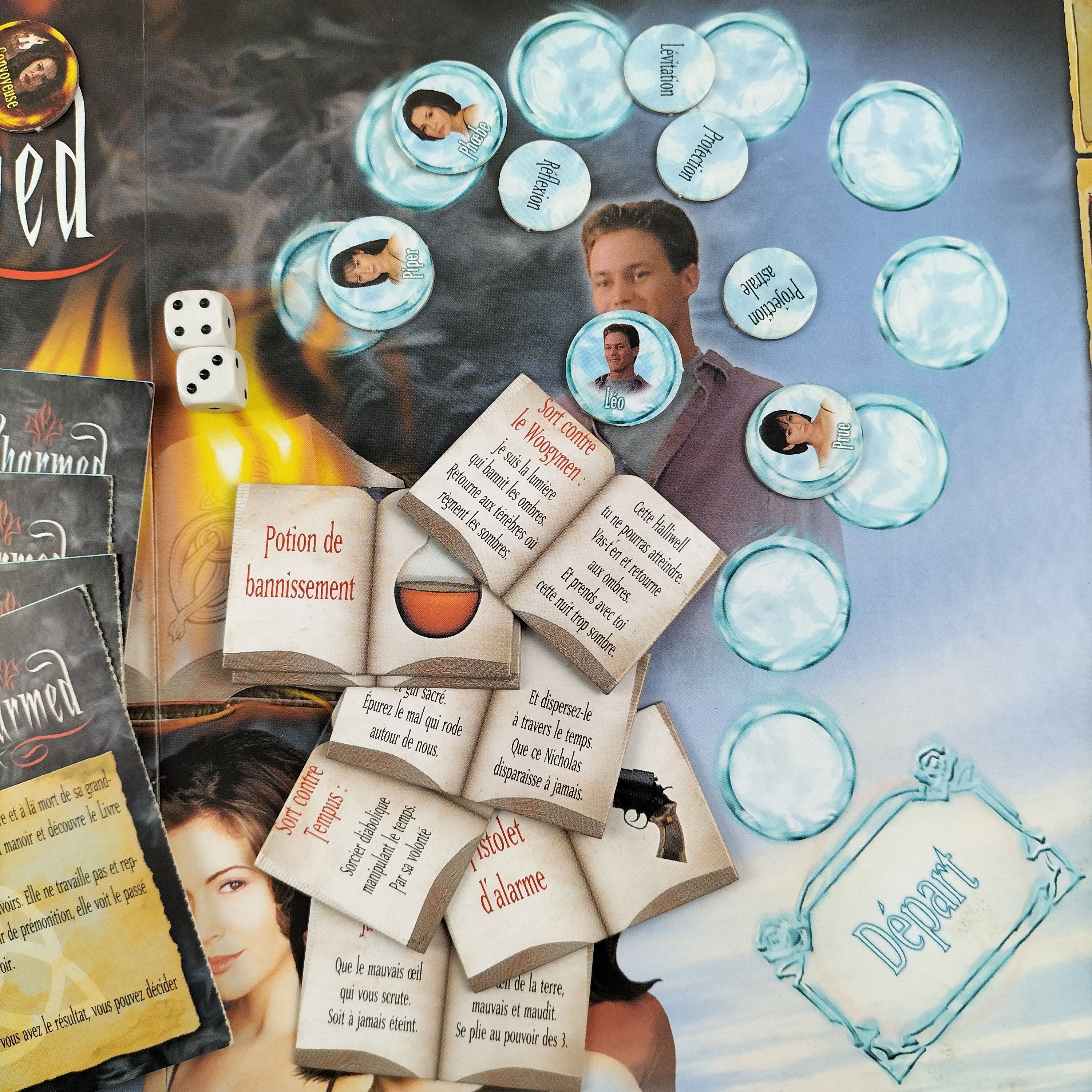 Jeu de Société Charmed : Le Livre Des Ombres - État correct - Photo 5