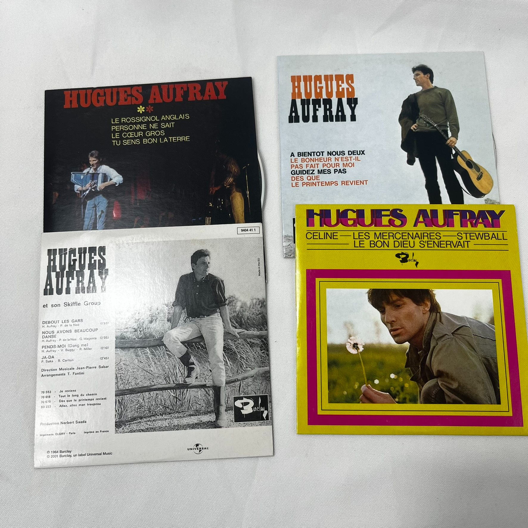 Lot de CD Poète et grand nom de la chanson française ( Christophe , Sardou Hugues Aufray ...) (16)  - Vue 3 - 