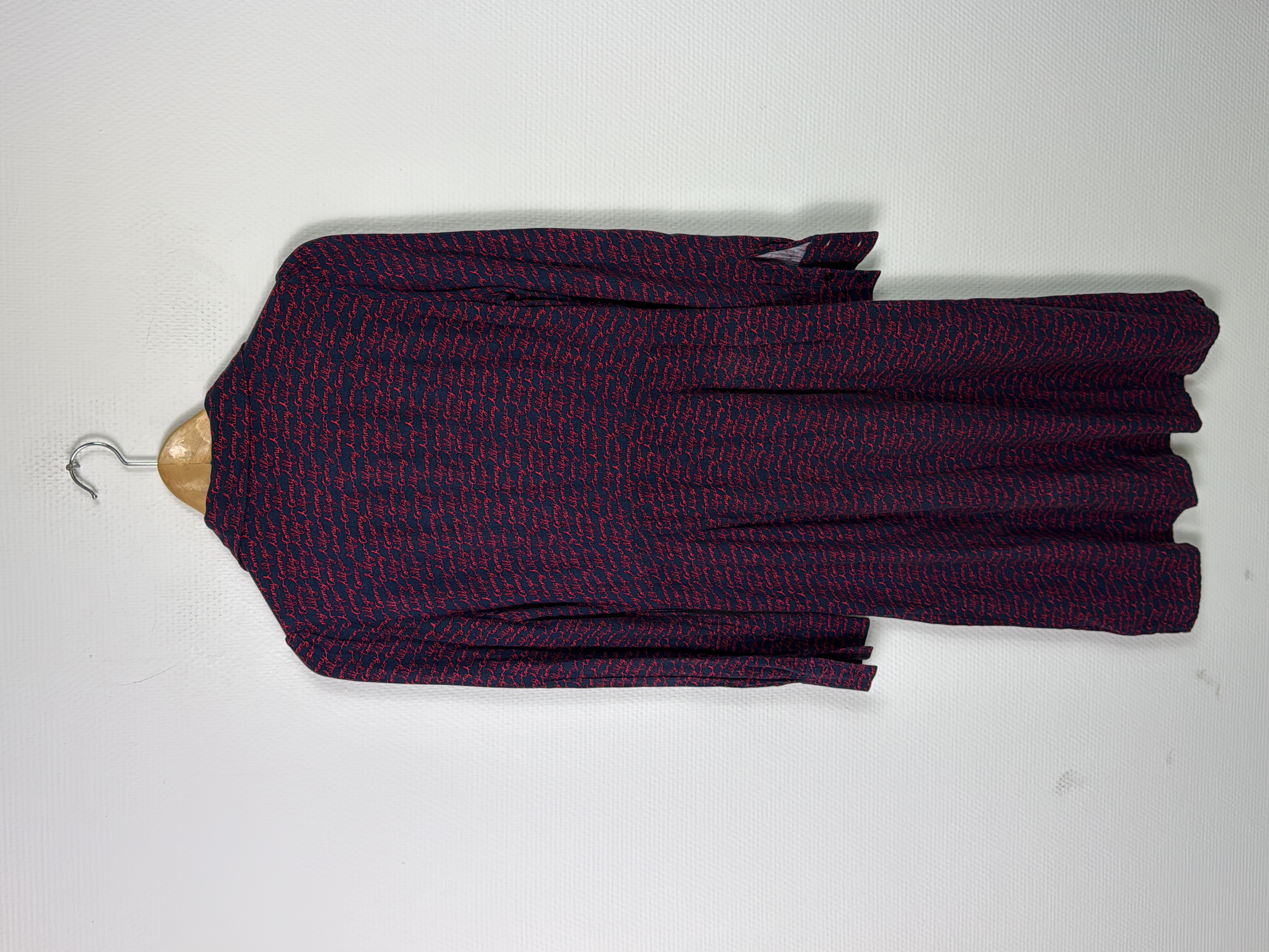 Voir photo 4 de Robe Chemise Tommy hilfiger motifs monogramme bleu marine XS 💛 Robe Chemise Tommy hilfiger motifs monogramme bleu marine XS 💛 - Vue 4 -