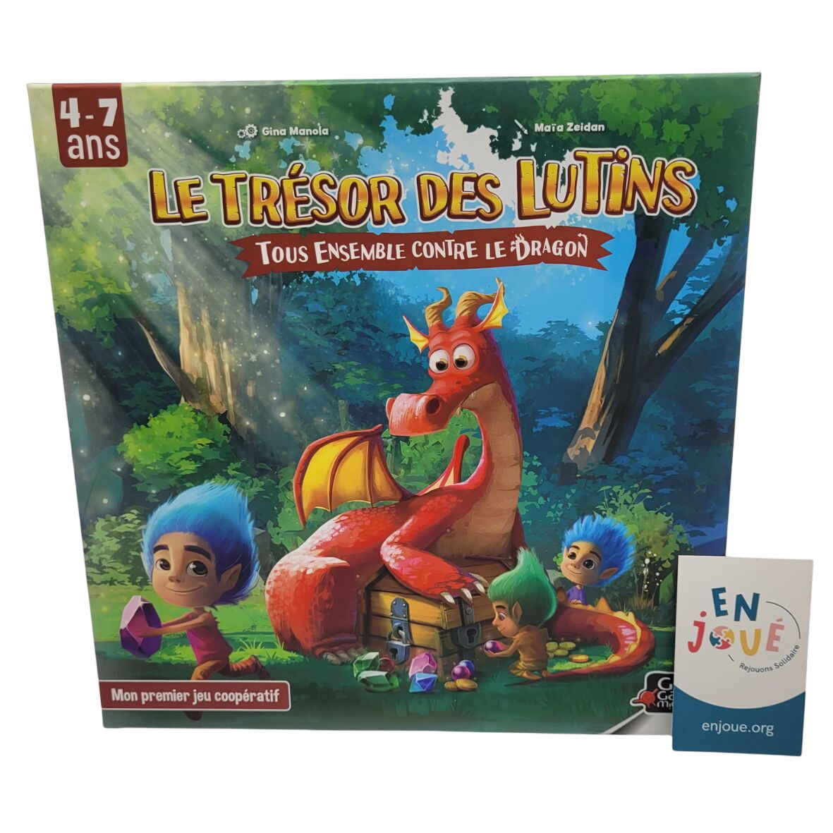 Jeu de société - Le trésor des Lutins - Gigamic - À partir de 4 ans. Très bon état -  reconditionné disponible sur Label Emmaüs