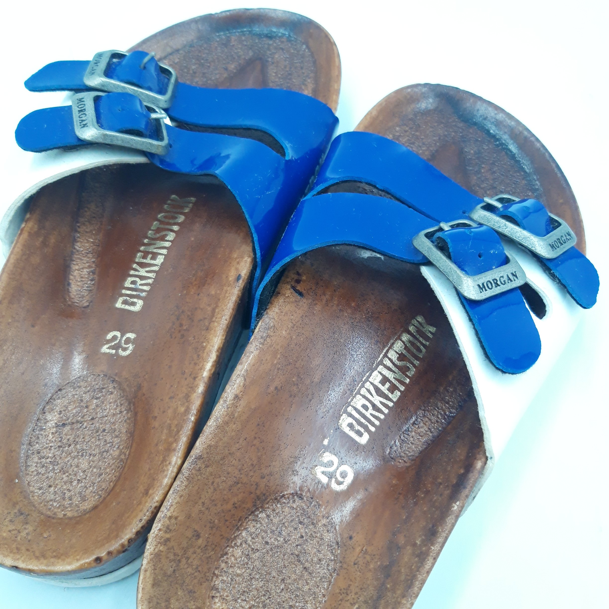 Sandales pour enfants Birkenstock, pointure 29 Bon état - Vue 5 - 