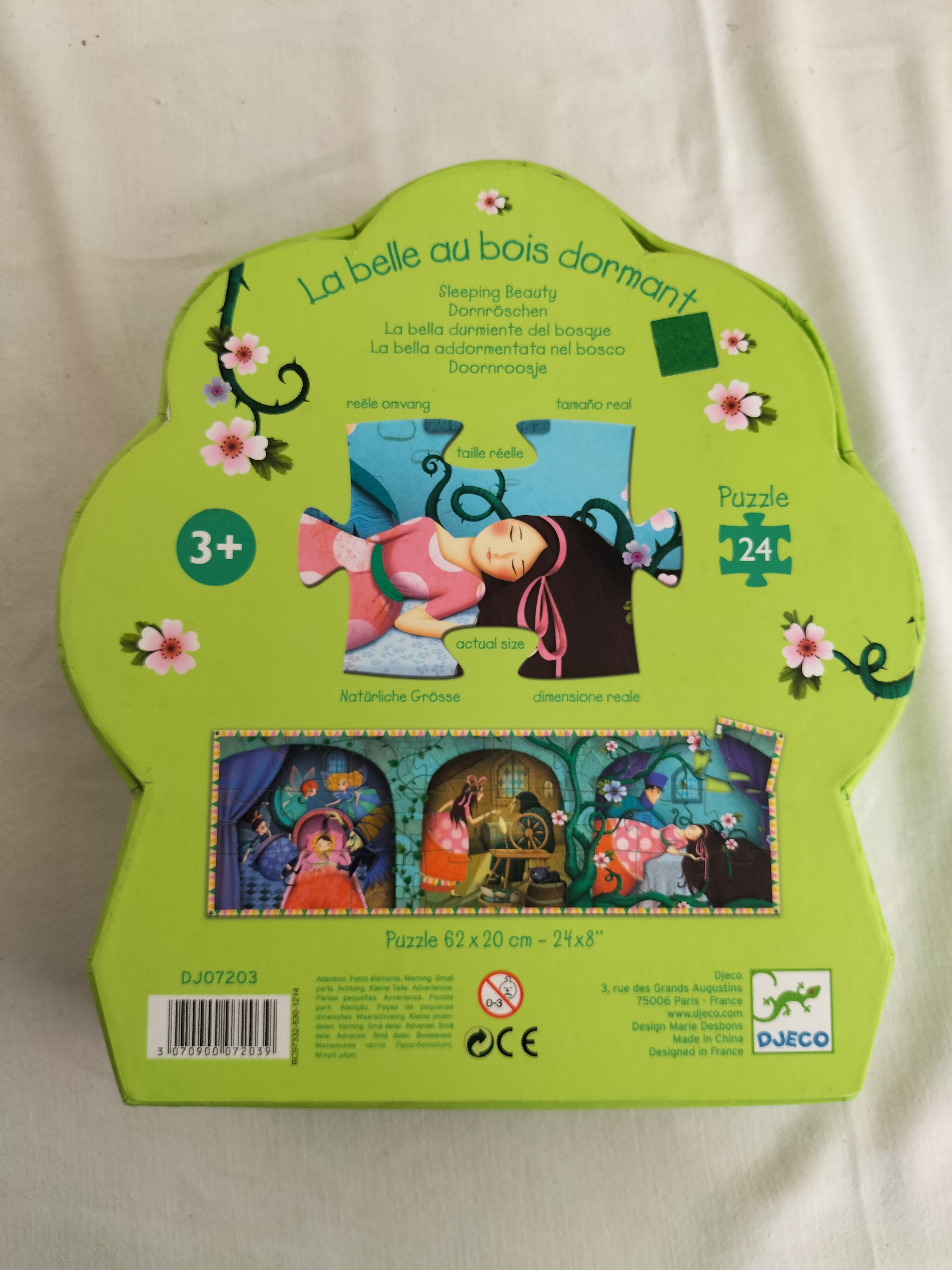 Voir photo 9 de Lot de 5 puzzles silhouettes Djeco pour enfants – Univers contes et poésie vintage Lot de 5 puzzles silhouettes Djeco pour enfants – Univers contes et poésie vintage Bon état - Vue 9 -