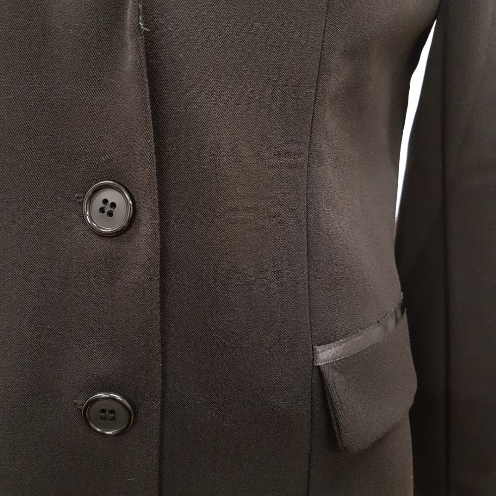 Manteau de fêtes ou soirée noir - POURQUOI PAS - taille 36 Très bon état - Vue 5 - 