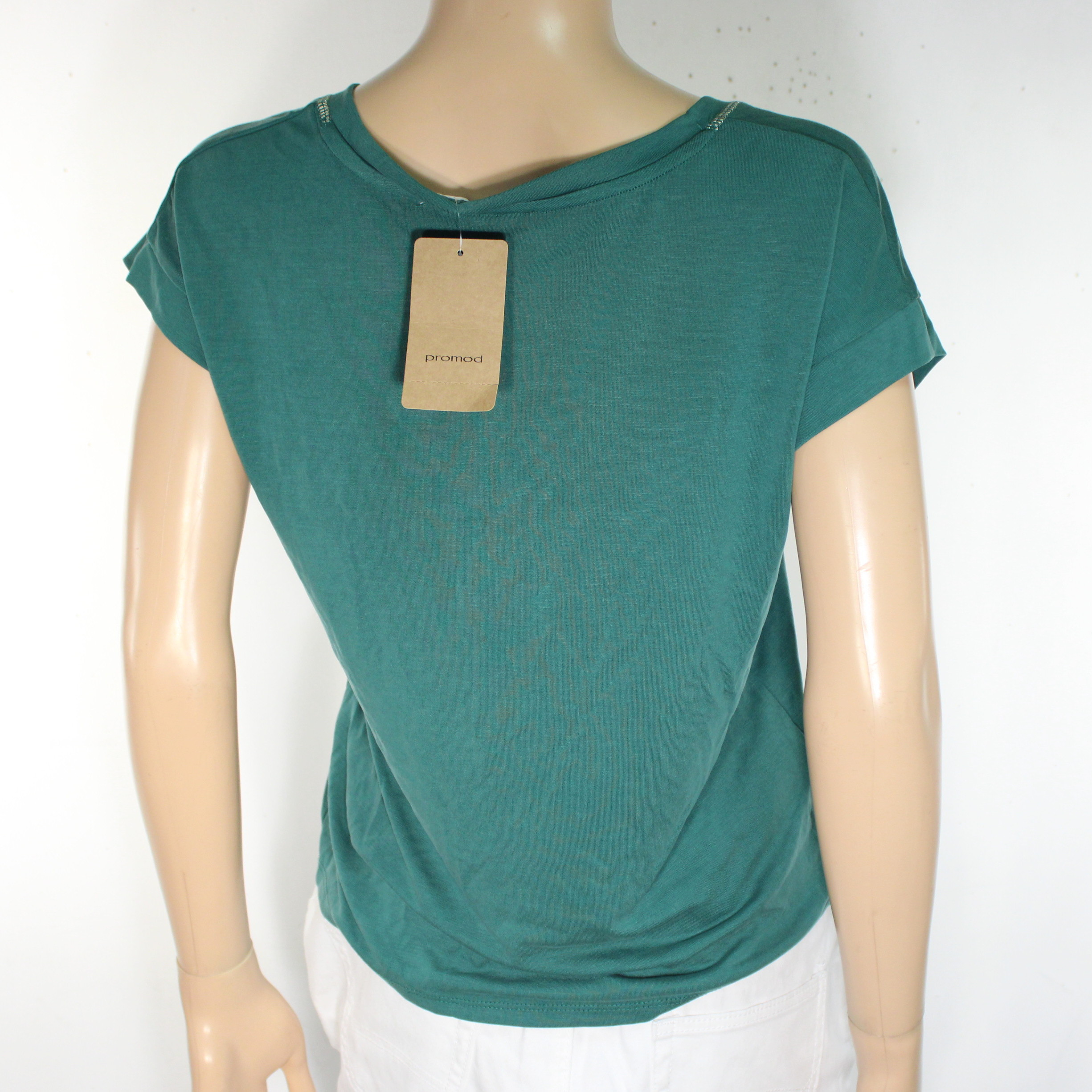 T-Shirt Femme Vert PROMOD Taille XS - Photo 1