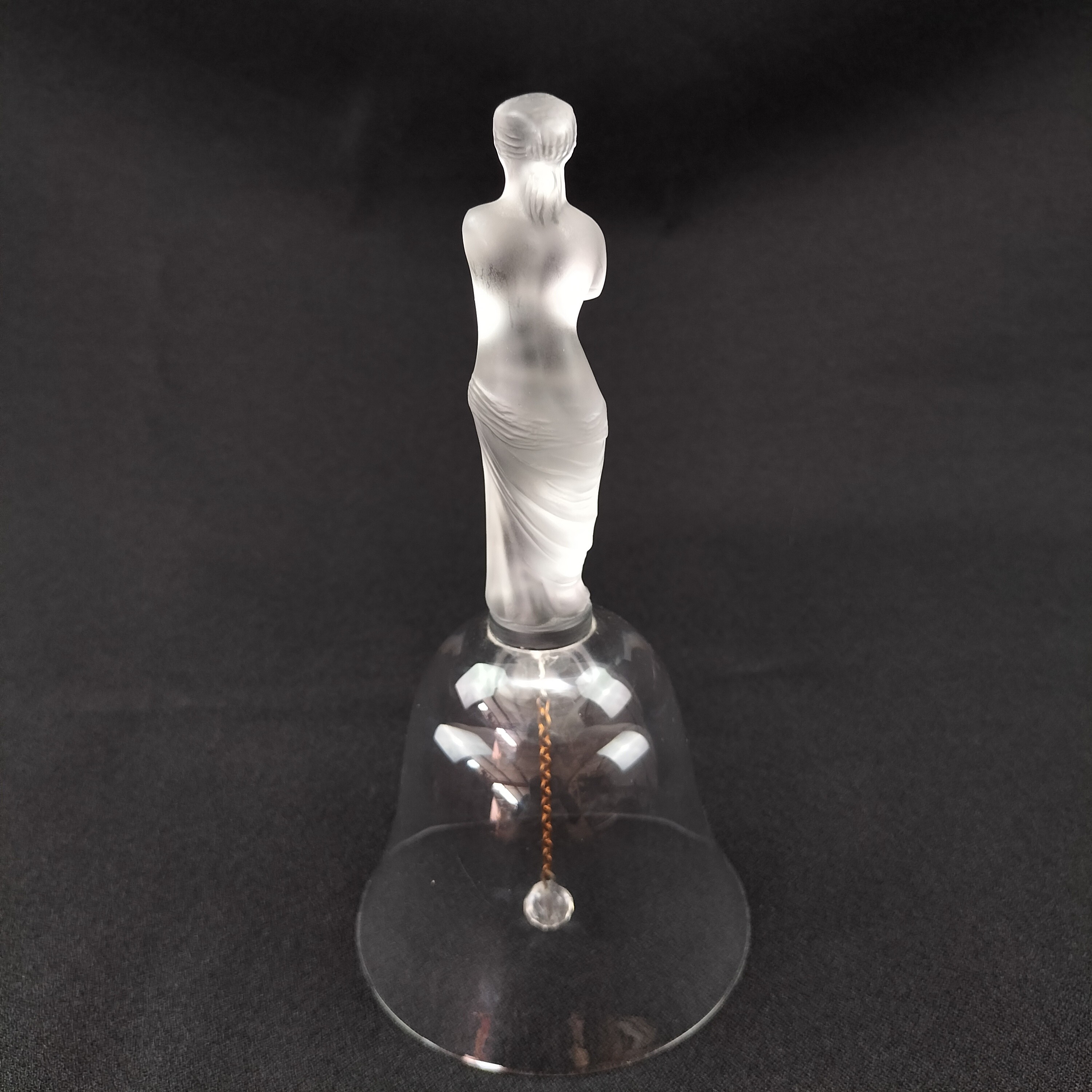 🔔 Cloche en verre avec poignée Vénus de Milo - Photo 3