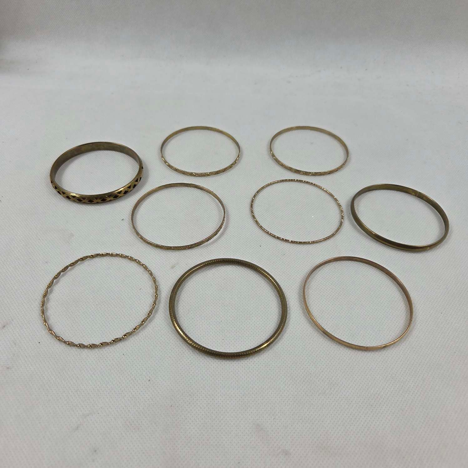 Lot de 9 Bracelets vintage Très bon état - Vue 8 - 