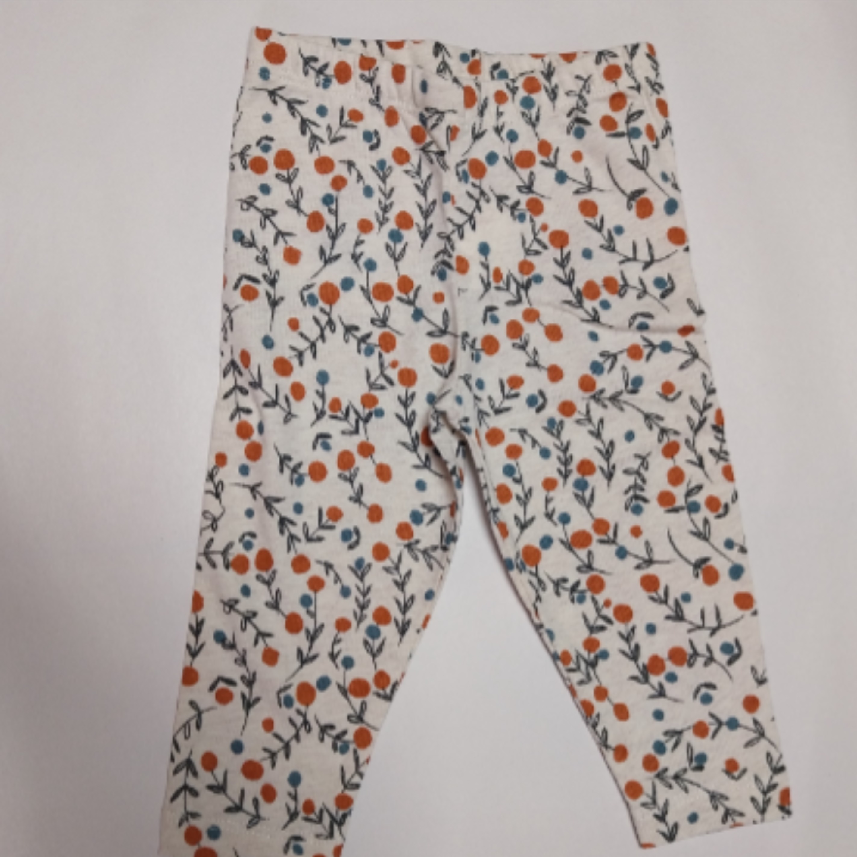 Pantalons bebe motif fleurs 12Mois - Photo 0