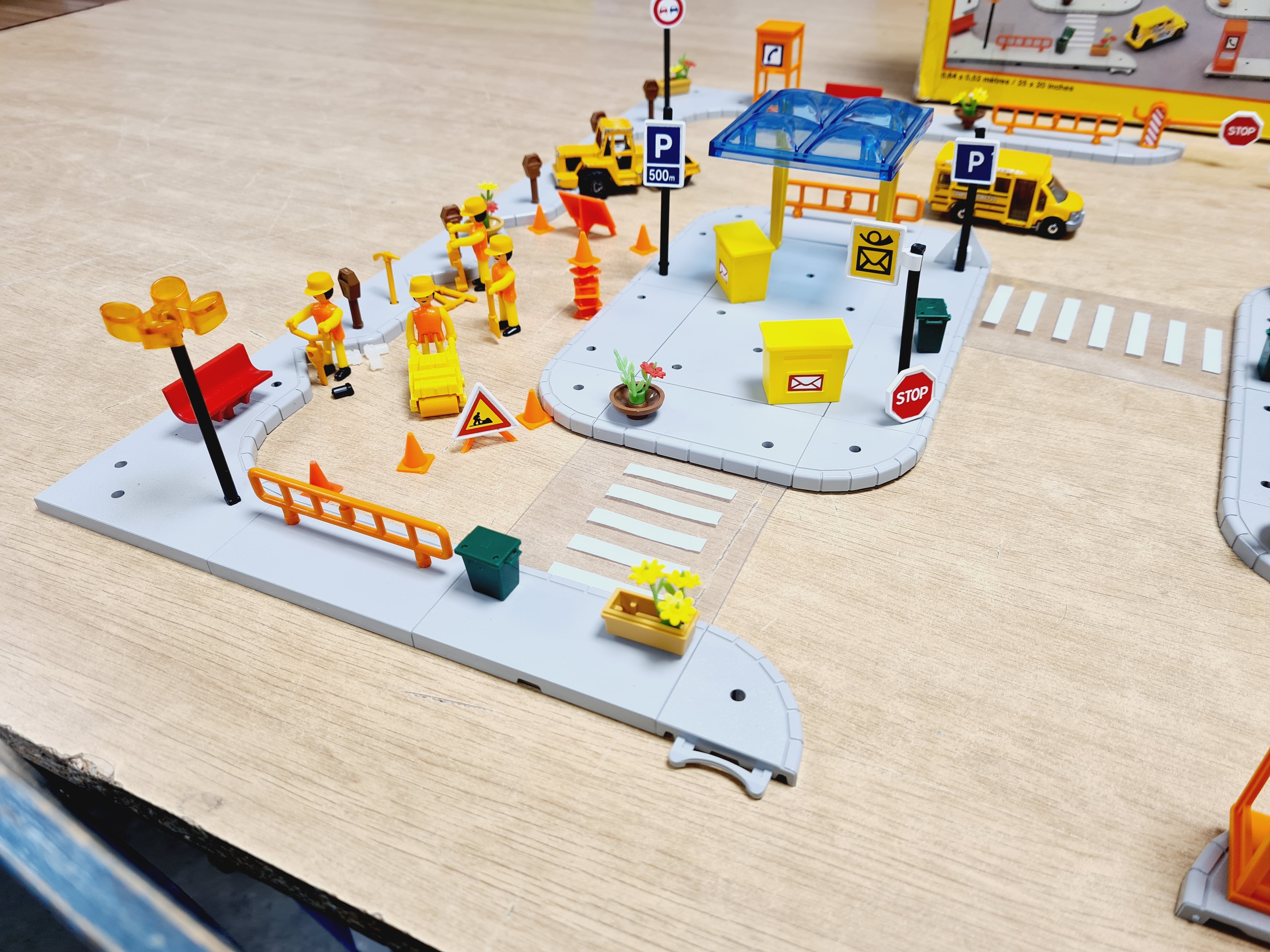 Circuit voiture vintage - Majokit No.735 incomplet - Majorette 1986 - 6 ans+ - État correct - Photo 11