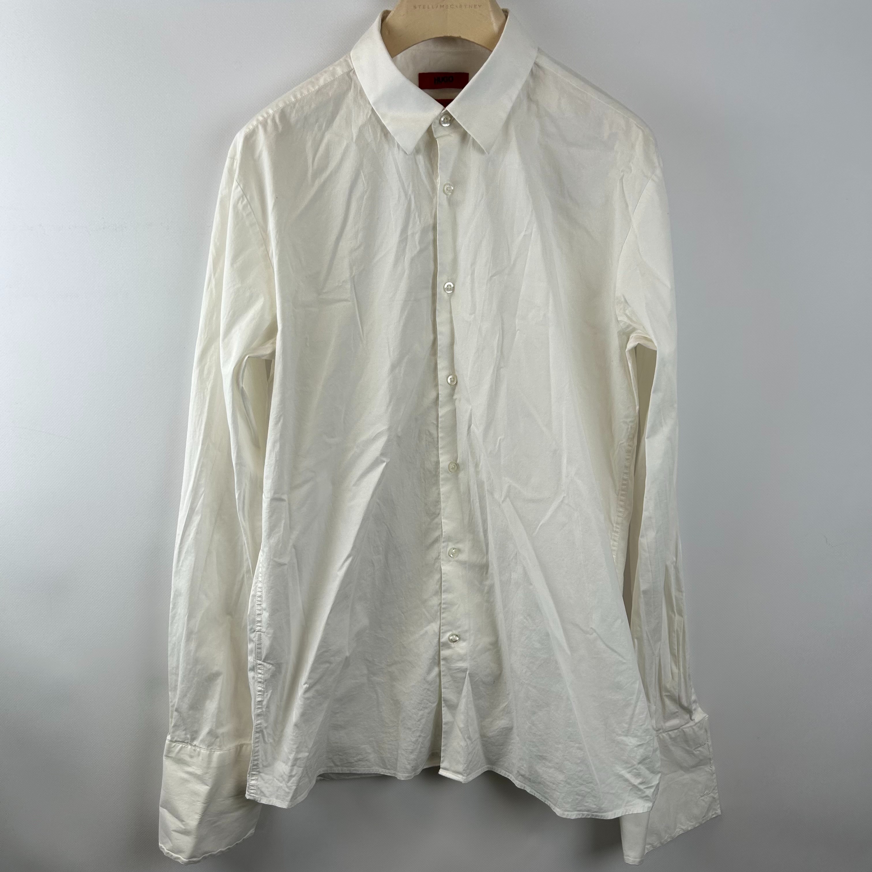 Hugo Boss - Chemise blanche en coton -Tailler 44 - Photo 4
